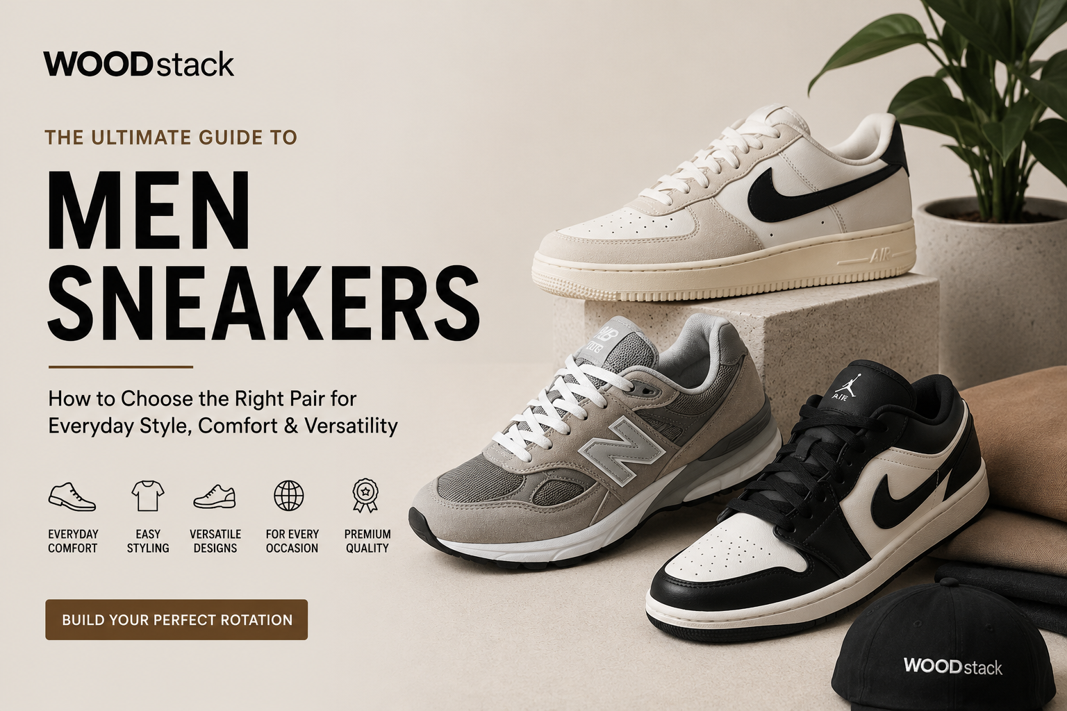 Men Sneakers: How to Build a Versatile Everyday Rotation
