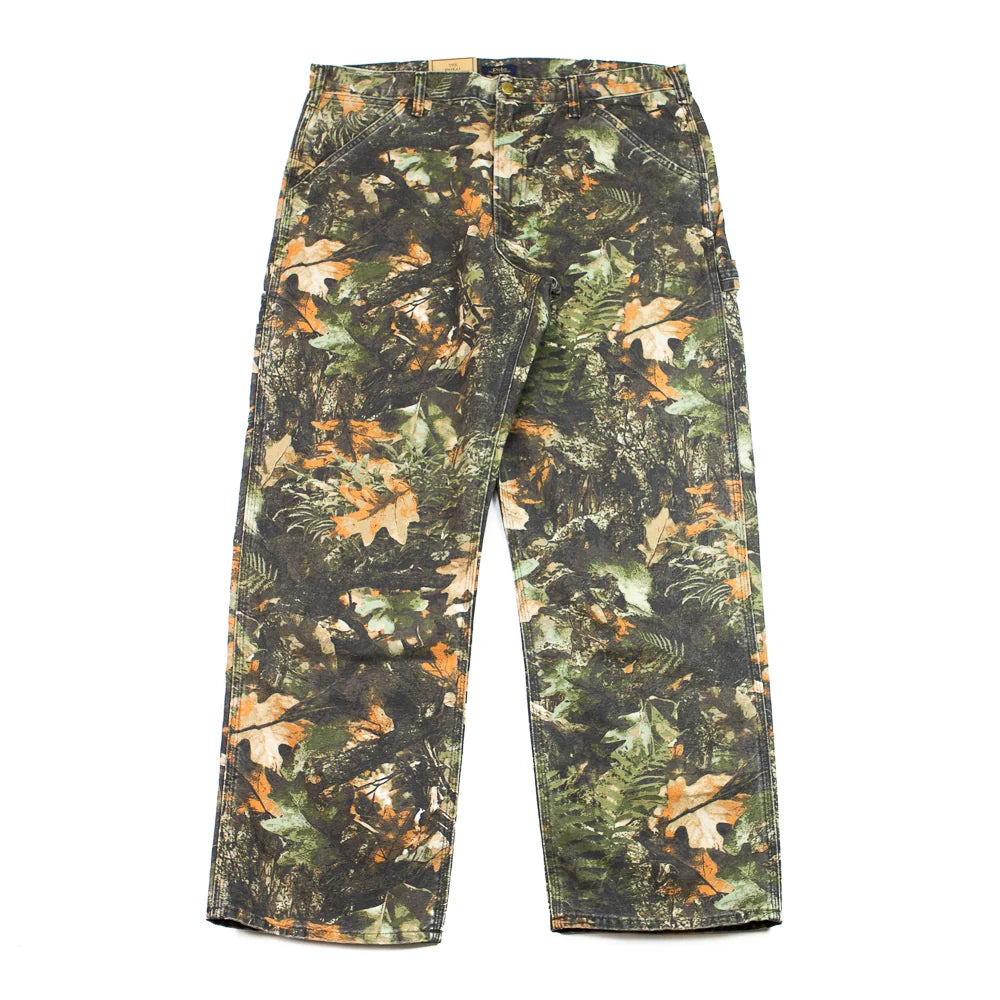 Ralph Lauren-Polo Dungaree Fit Forest-Print Pant-Green