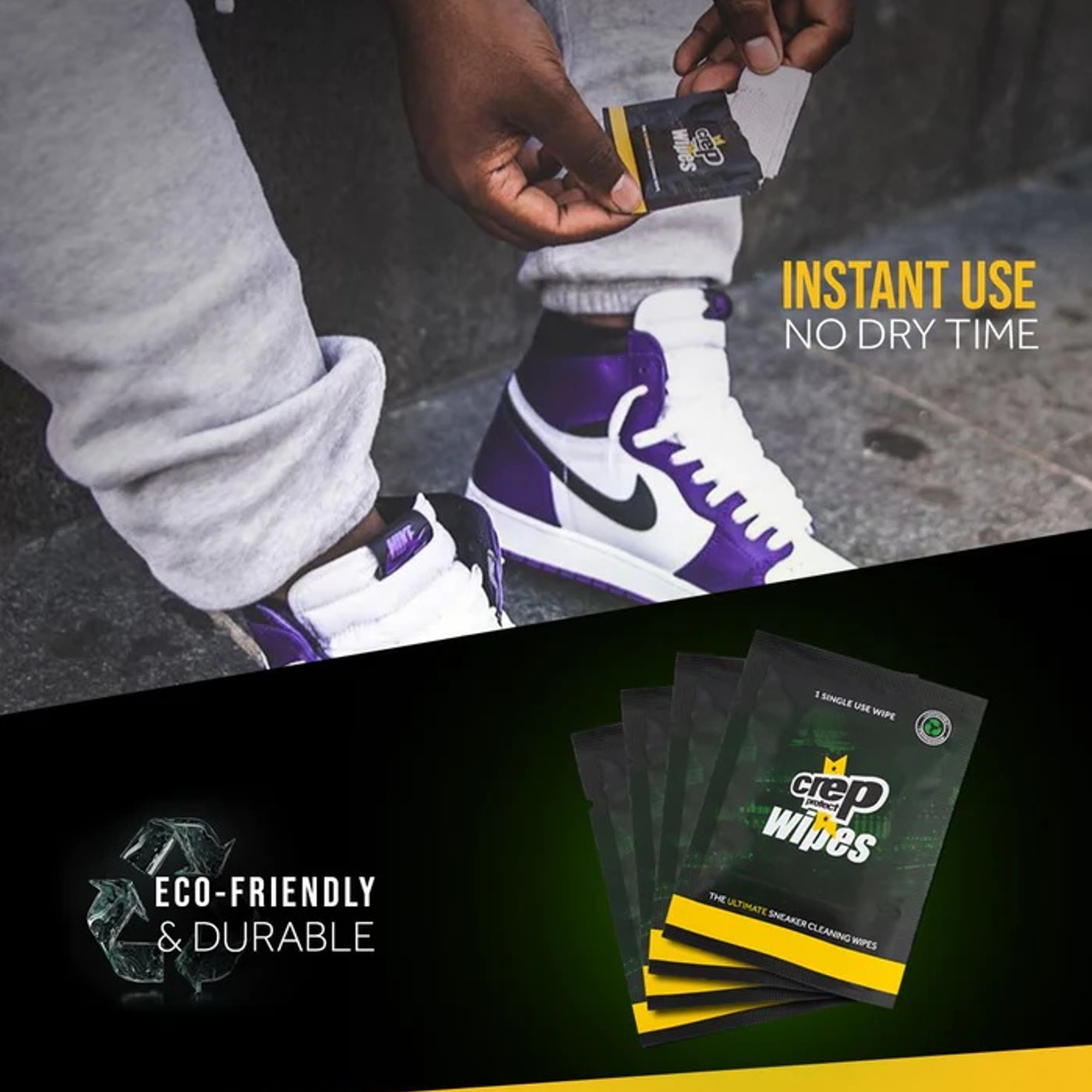 Crep Protect Cleaning Wipes 12 Pack