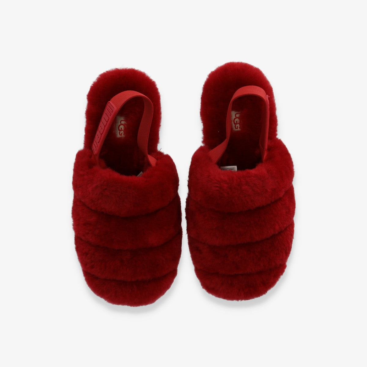 Super Fluff Slippers Red