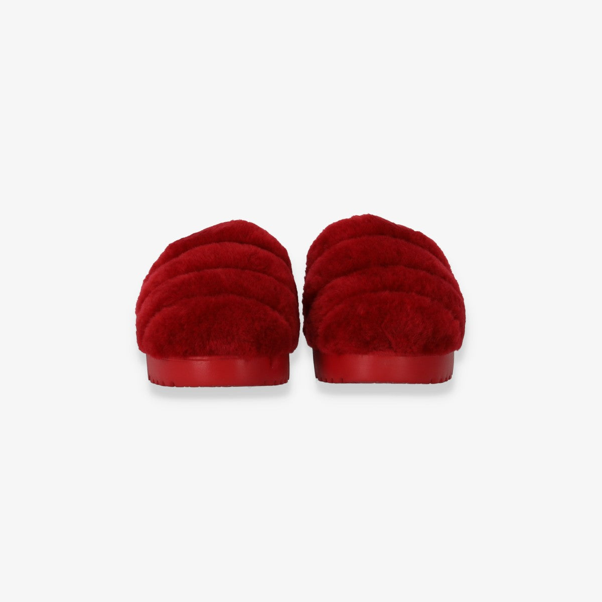 Super Fluff Slippers Red