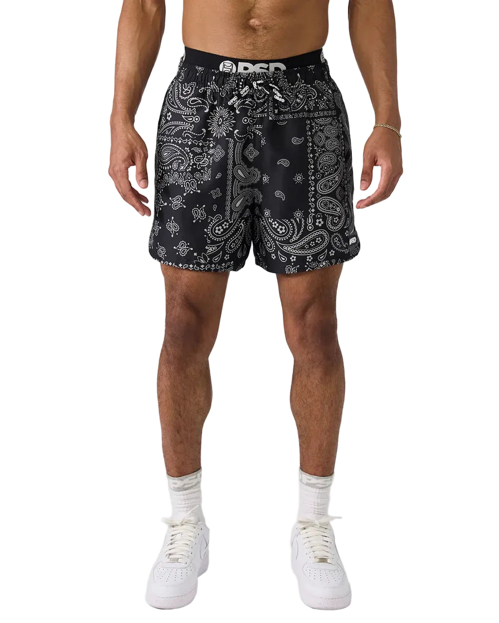 PSD-KHAKI PAISLEY ES BOXER BRIEF