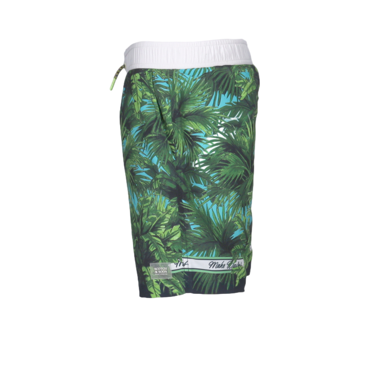 Allover Palm Printed Swimshorts