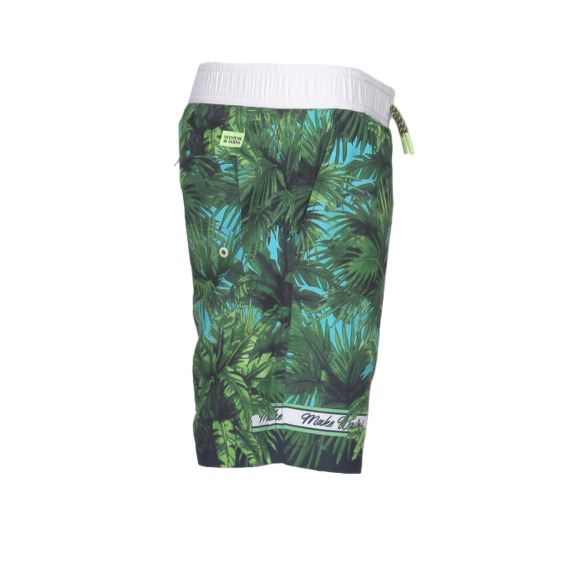 Allover Palm Printed Swimshorts