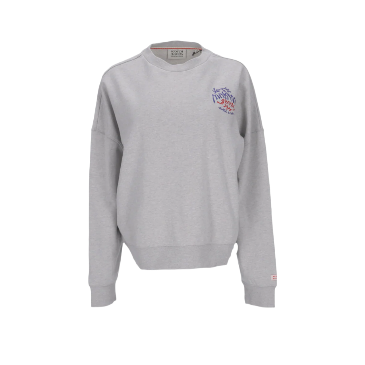 Boyfriend Fit Crewneck Sweatshirt