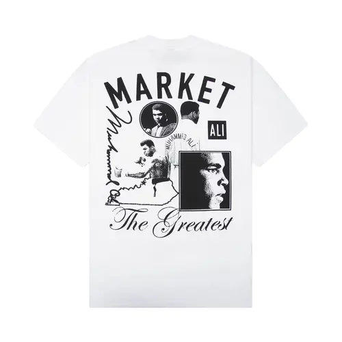 Mhuammad Ali The Greatest White T-Shirt