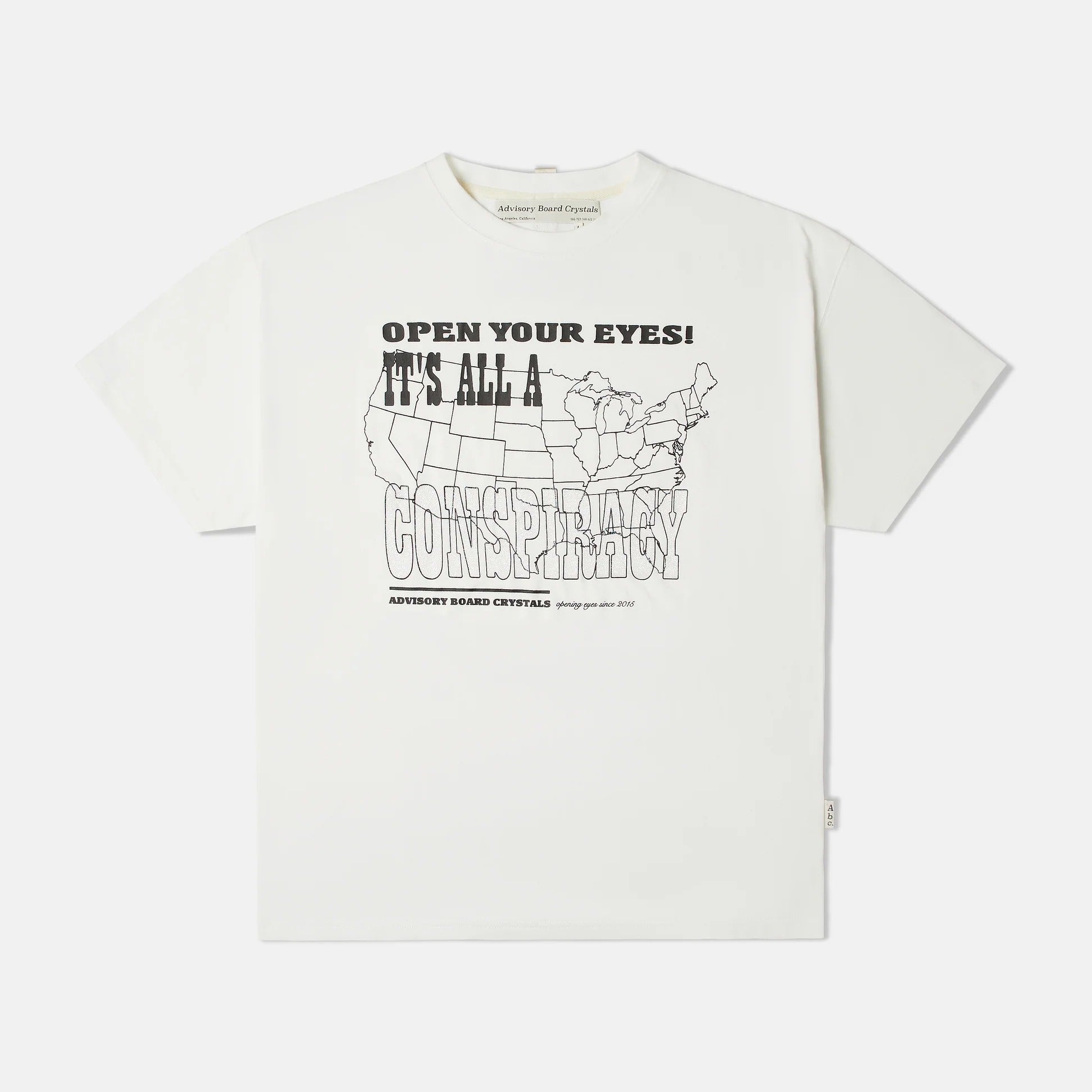 Conspiracy Short Sleeve Tee White