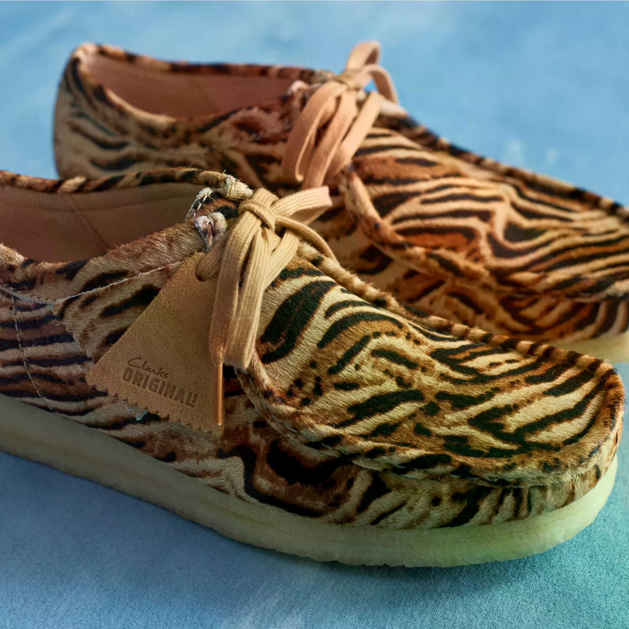 Wallabee Tiger Print