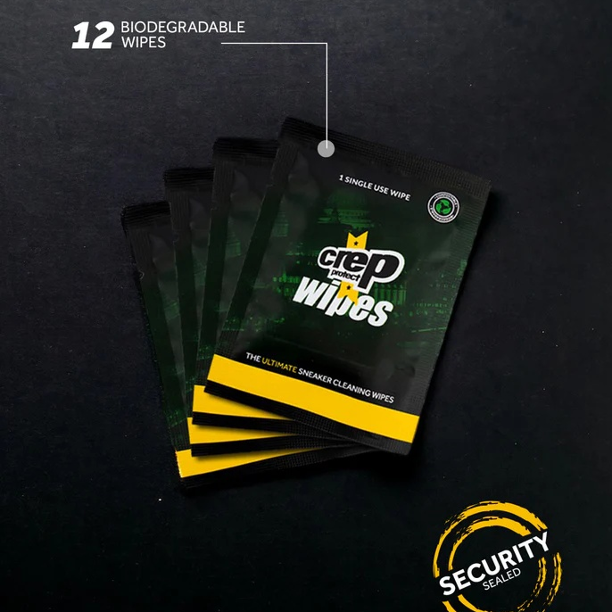 Crep Protect Cleaning Wipes 12 Pack