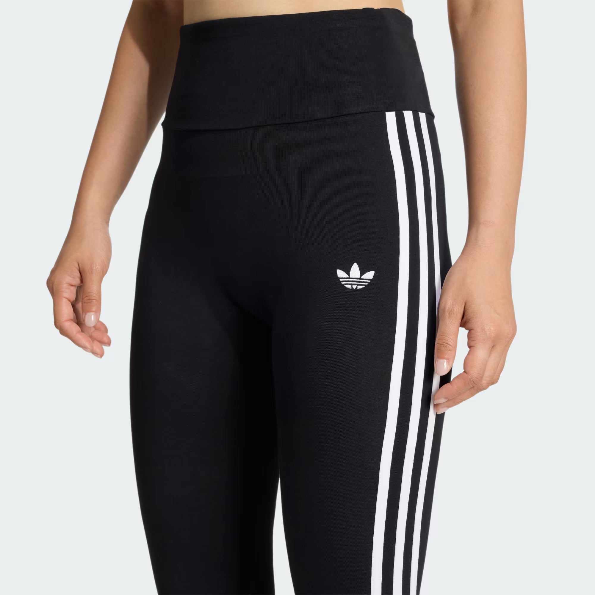 Black 3-Stripes Leggings