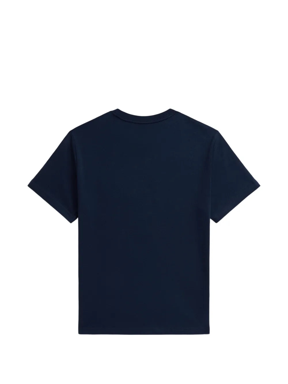 JERSEY KNIT NOVELTY SAILING BEAR CREWNECK GRAPHIC T-SHIRT