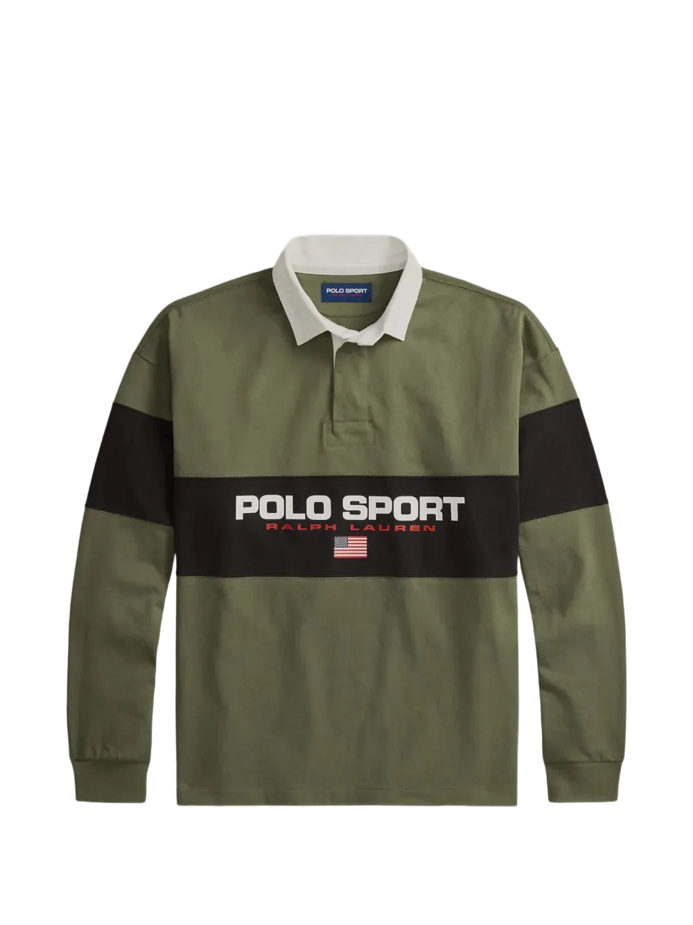 logo-print polo shirt