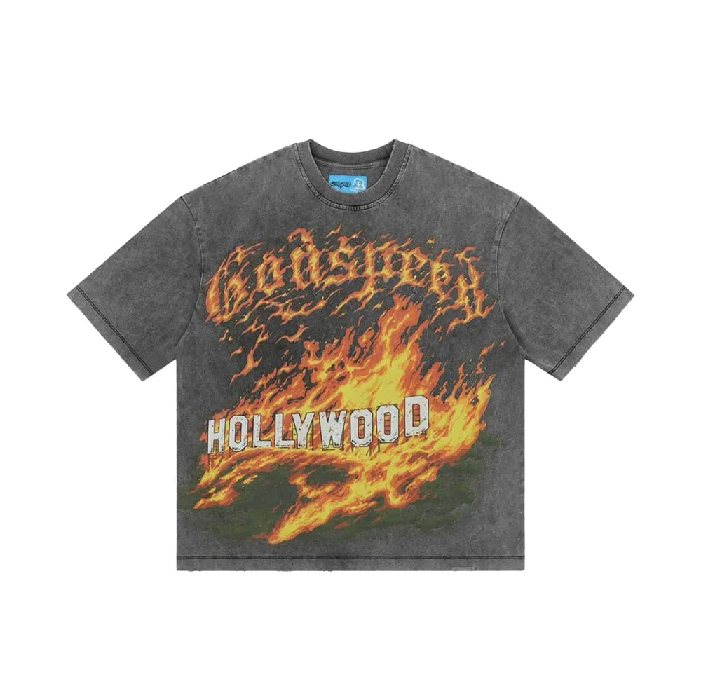 GODSPEED Hollywood Inferno graphic-print T-shirt