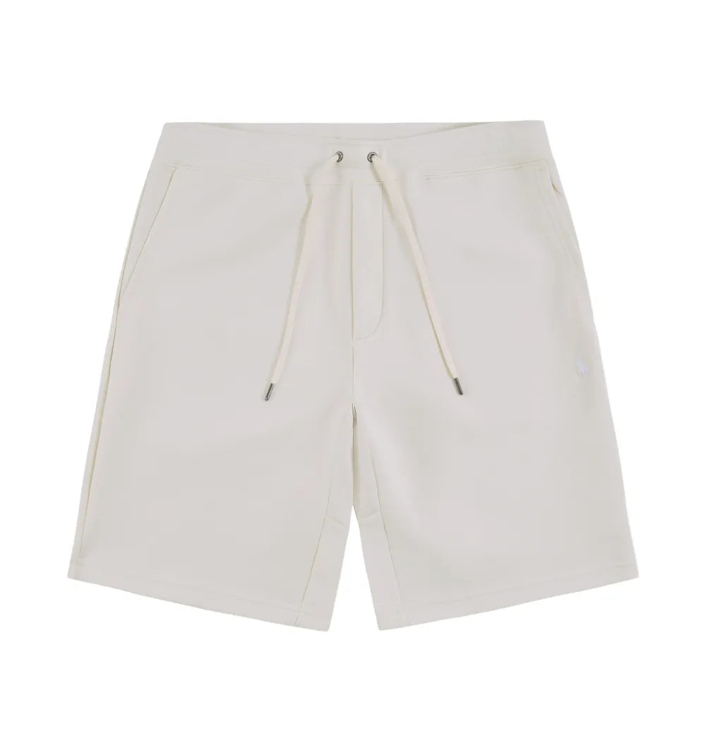double-knit drawstring shorts