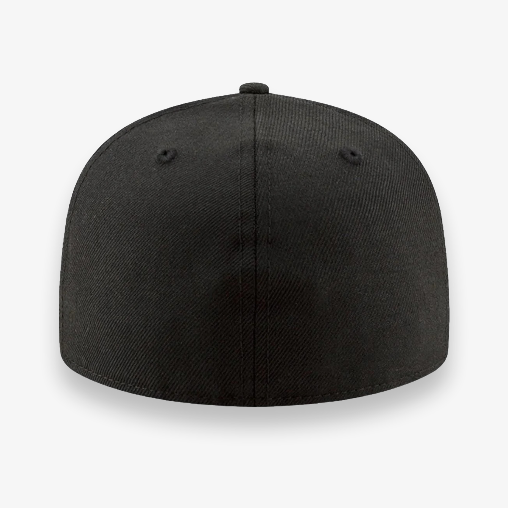 101127-BLK-Men Firstclassblackfittedwithgreyu