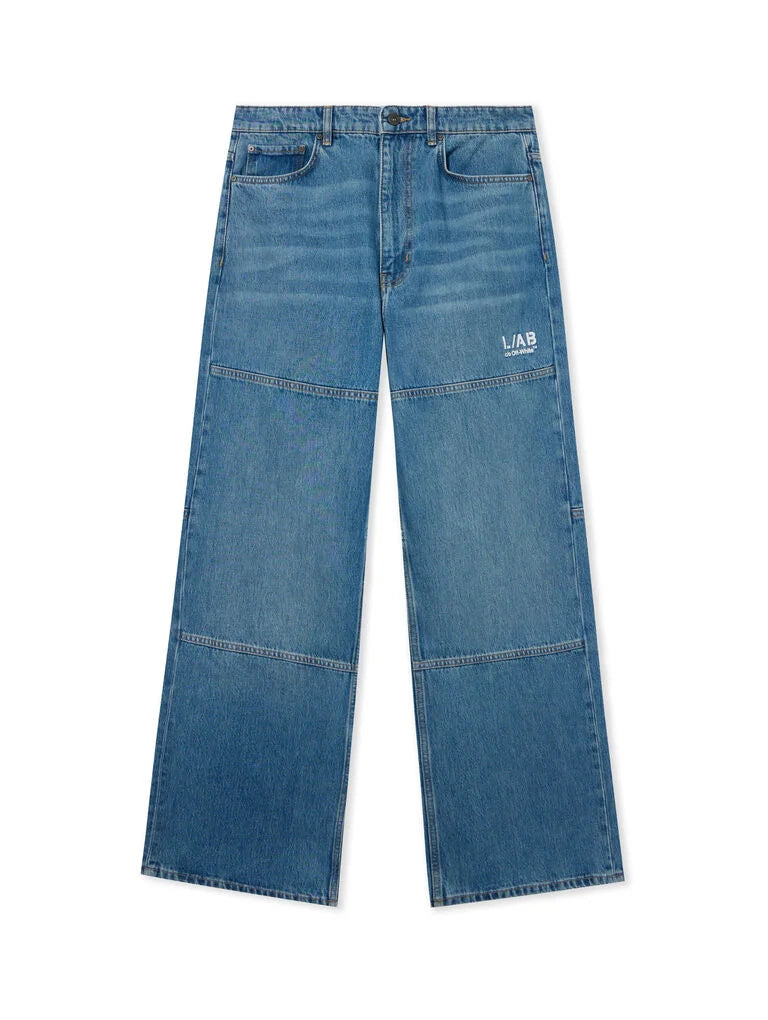 L/AB Off-WHITE DIAG CARPENTER JEANS