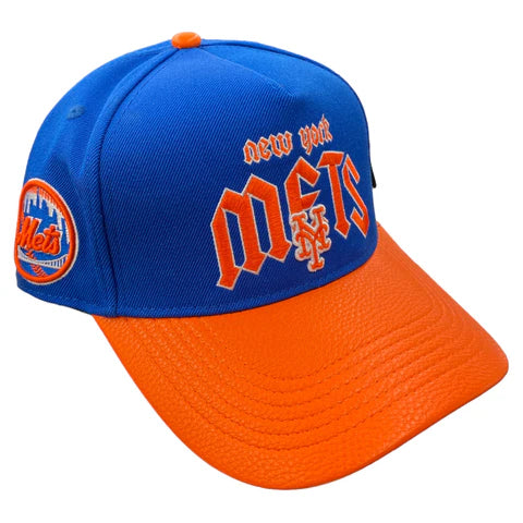 LNM7314660-RYB-Men New York Mets City Tour Strap Hat