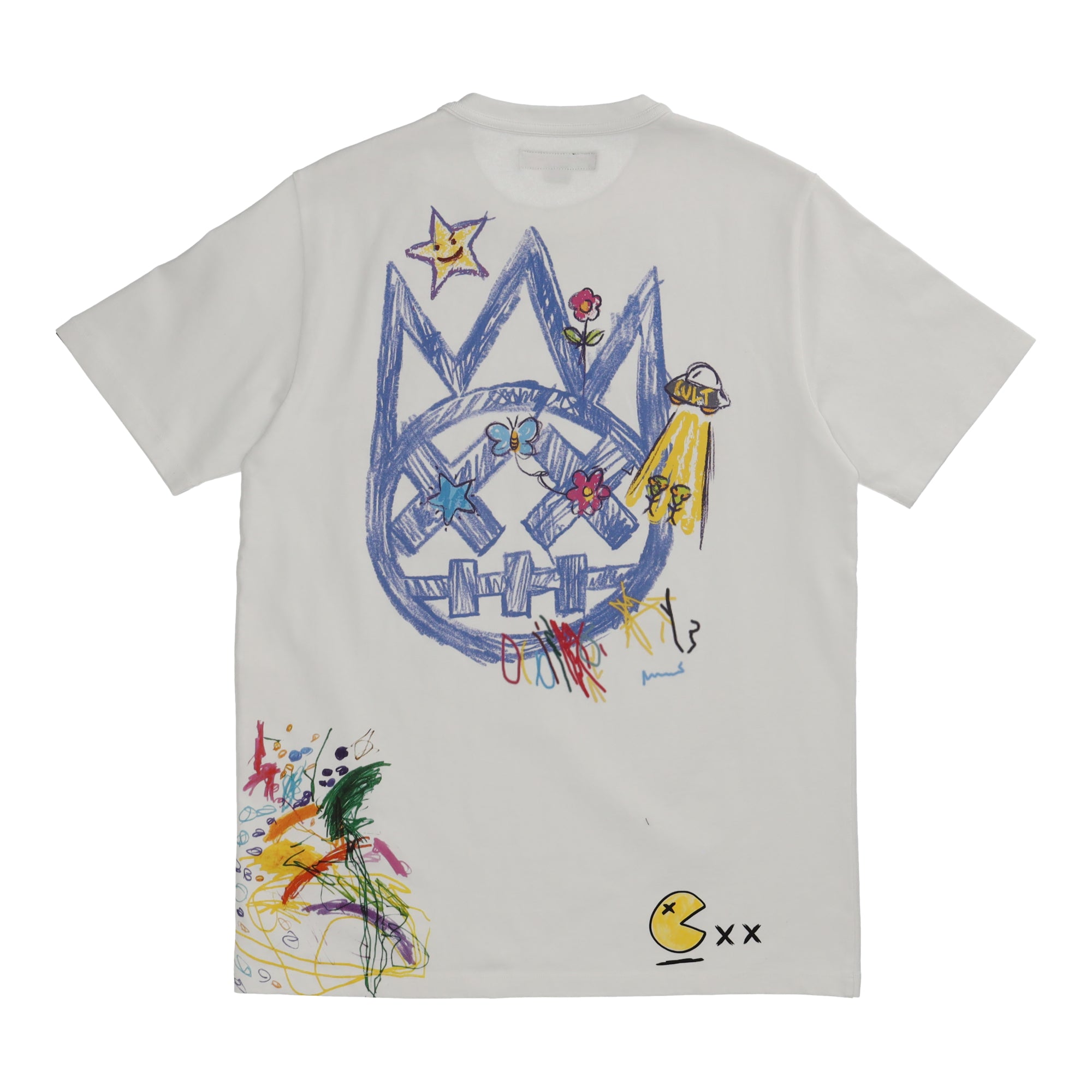 Caryon Logo Short Sleeve Crew Neck Tee White