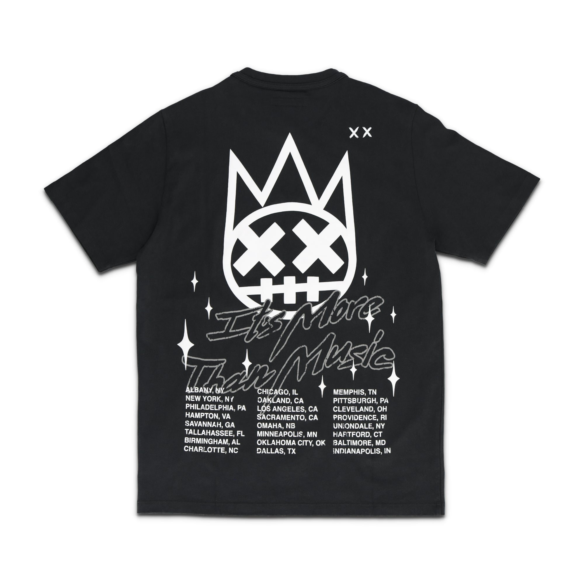 Short Sleeve More than Music Crew Neck T-Shirt