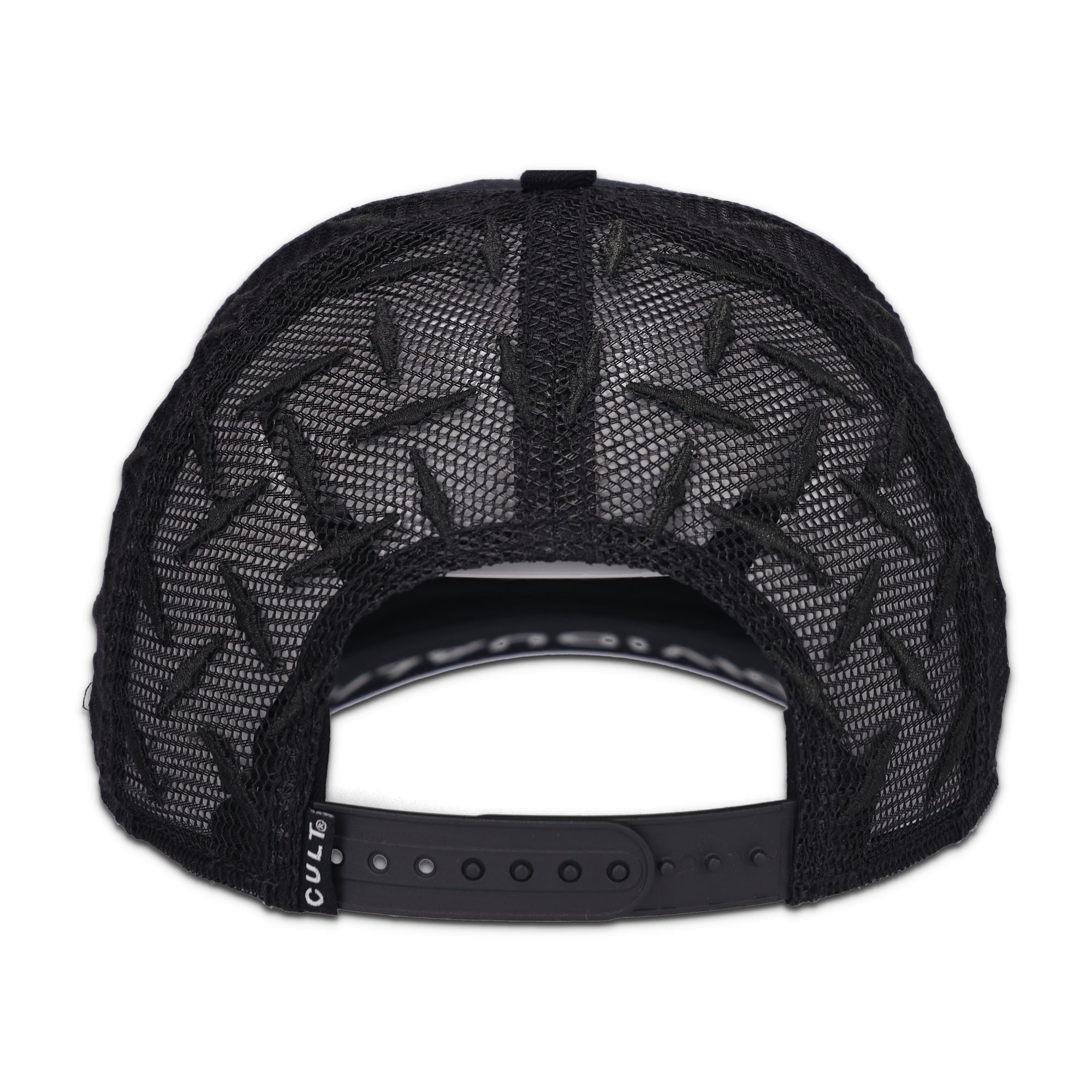 Diamond Plate Trucker Black Hat