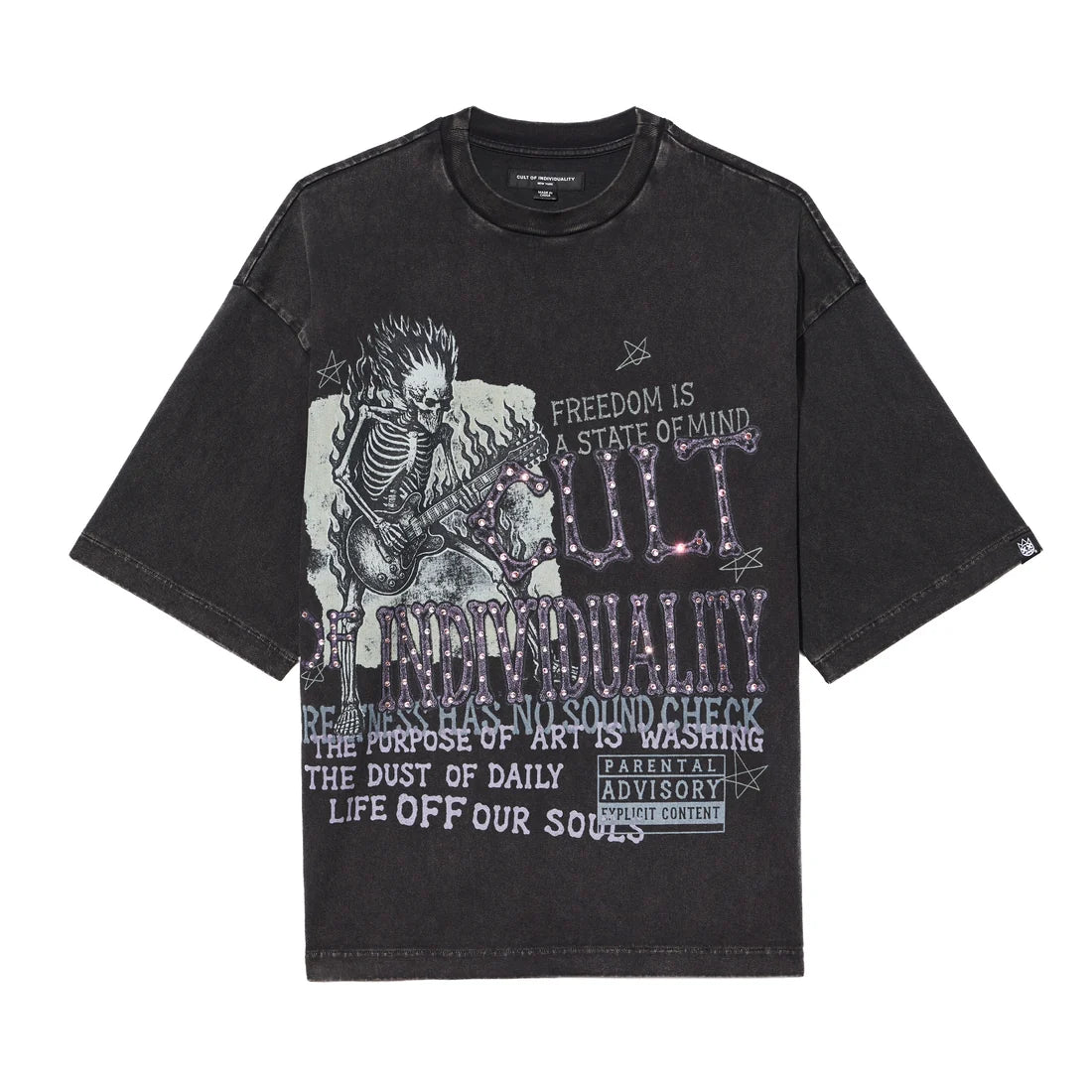 BOXY OVERSIZED CREW NECK SHORT SLEEVE T-SHIRT