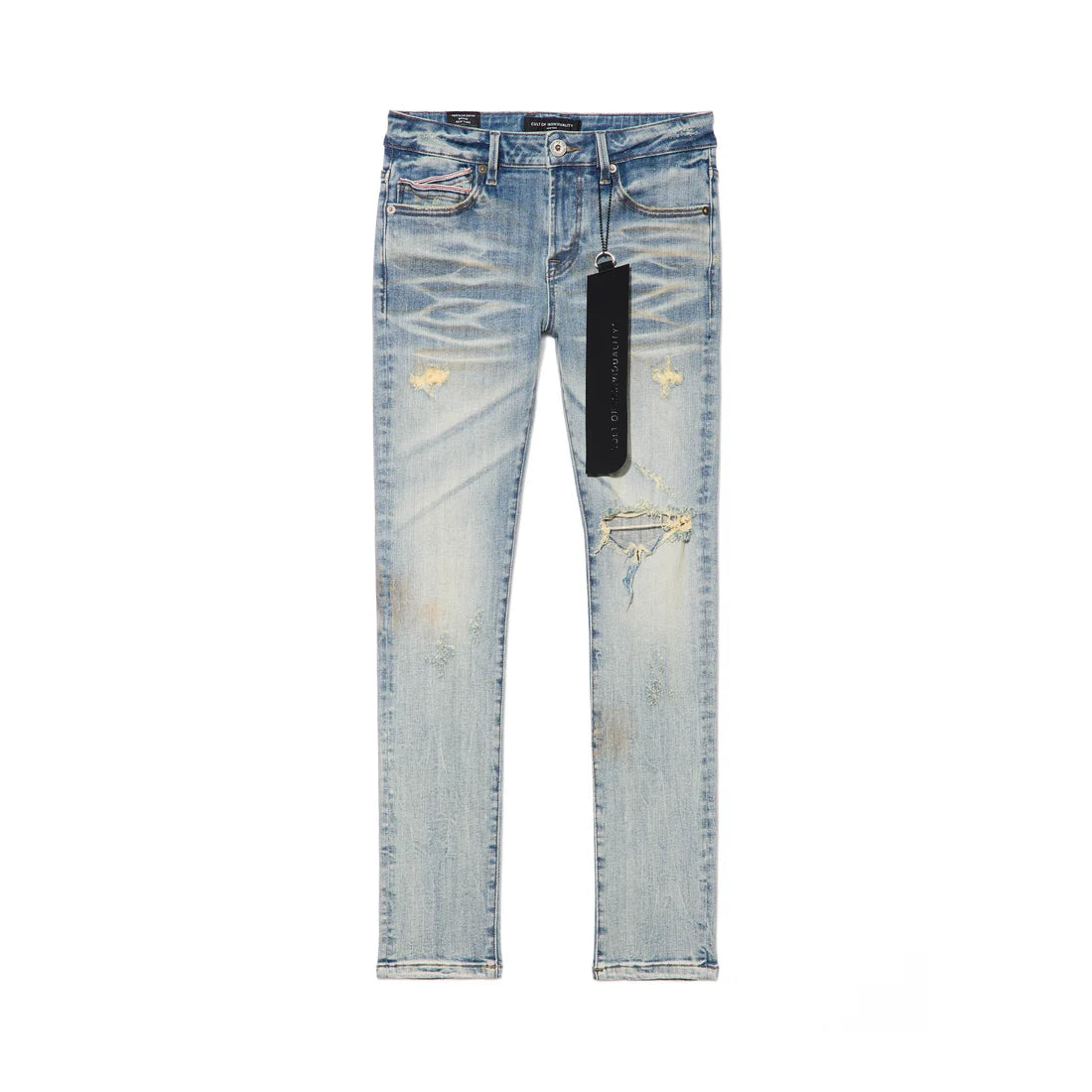 PUNK SUPER SKINNY FIT JEANS-Blue