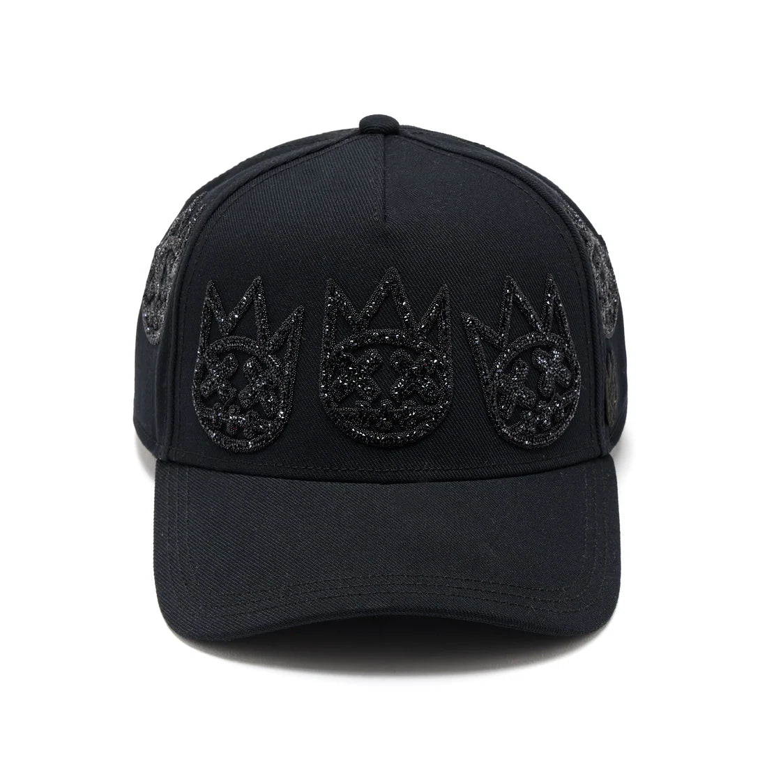 Cult X El Alfa A Frame Hat "Multi Black Crystal Logo" In Black