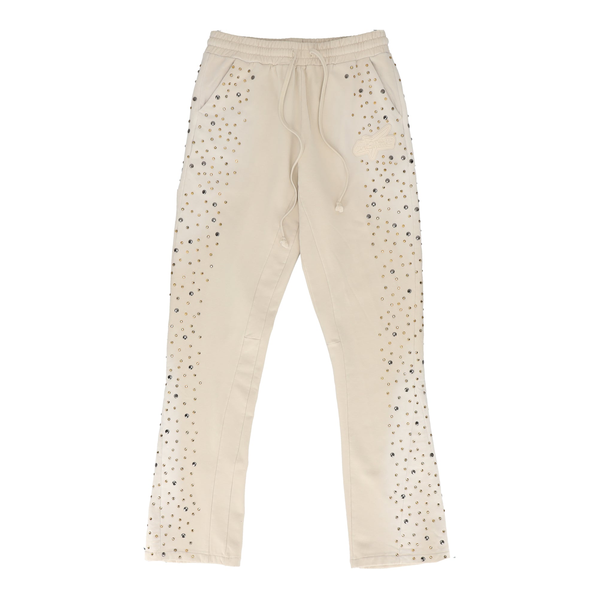 Stones Studs Brown Jogger