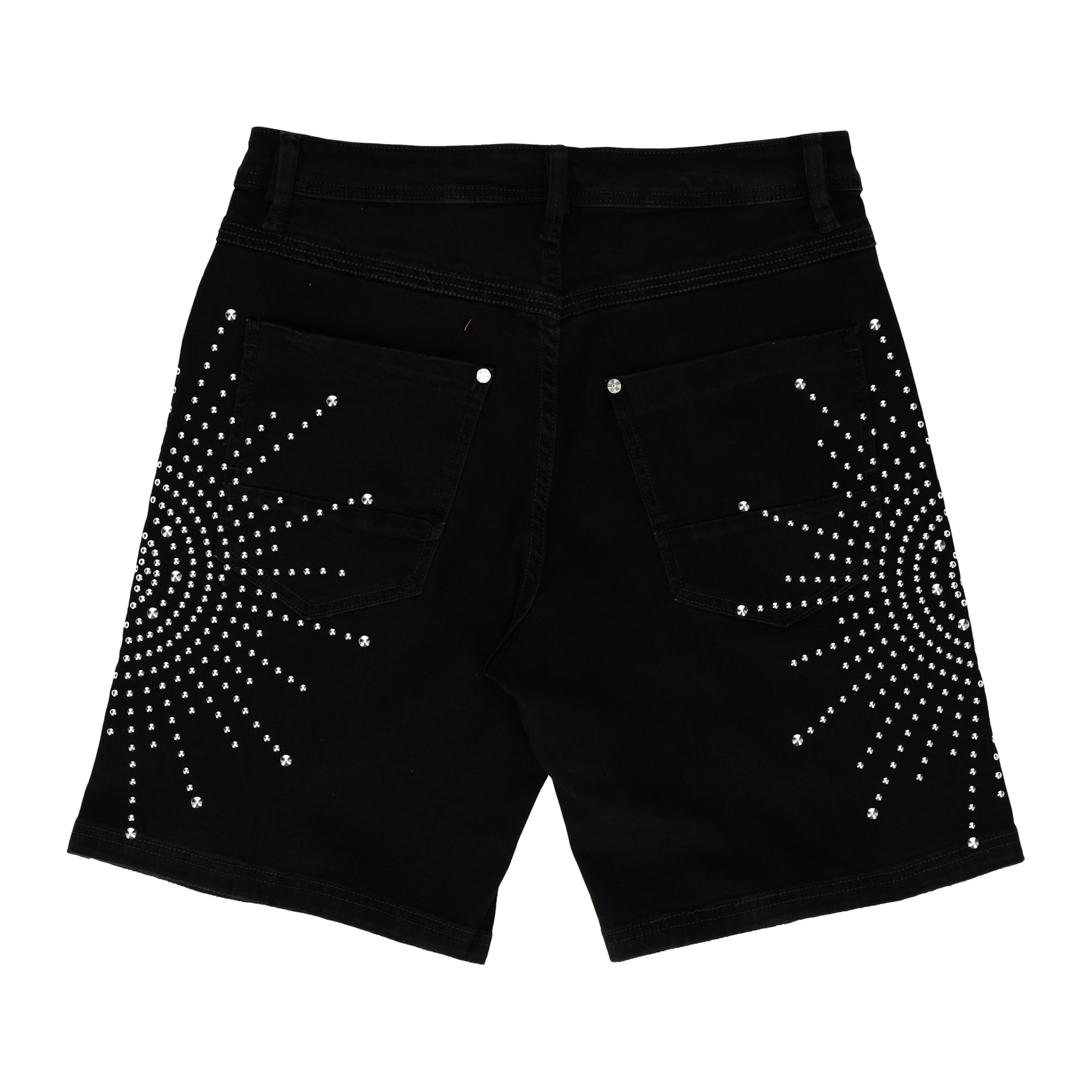 Studded Burst Black Short