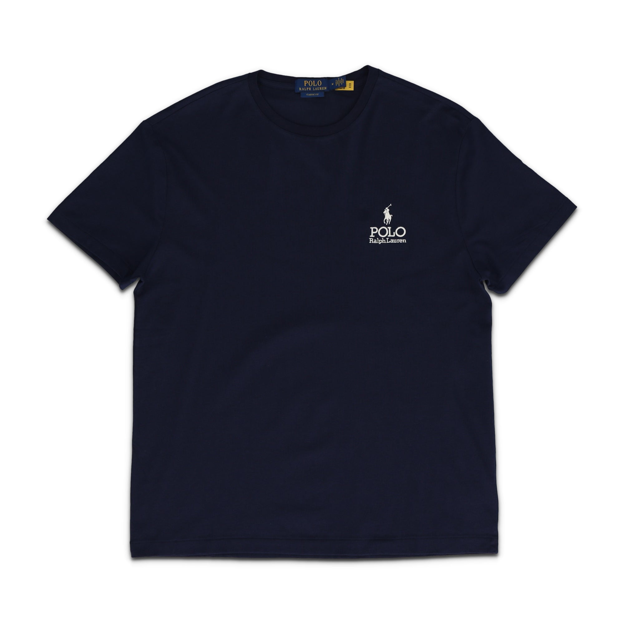 Classic Fit Logo Jersey Navy T-Shirt