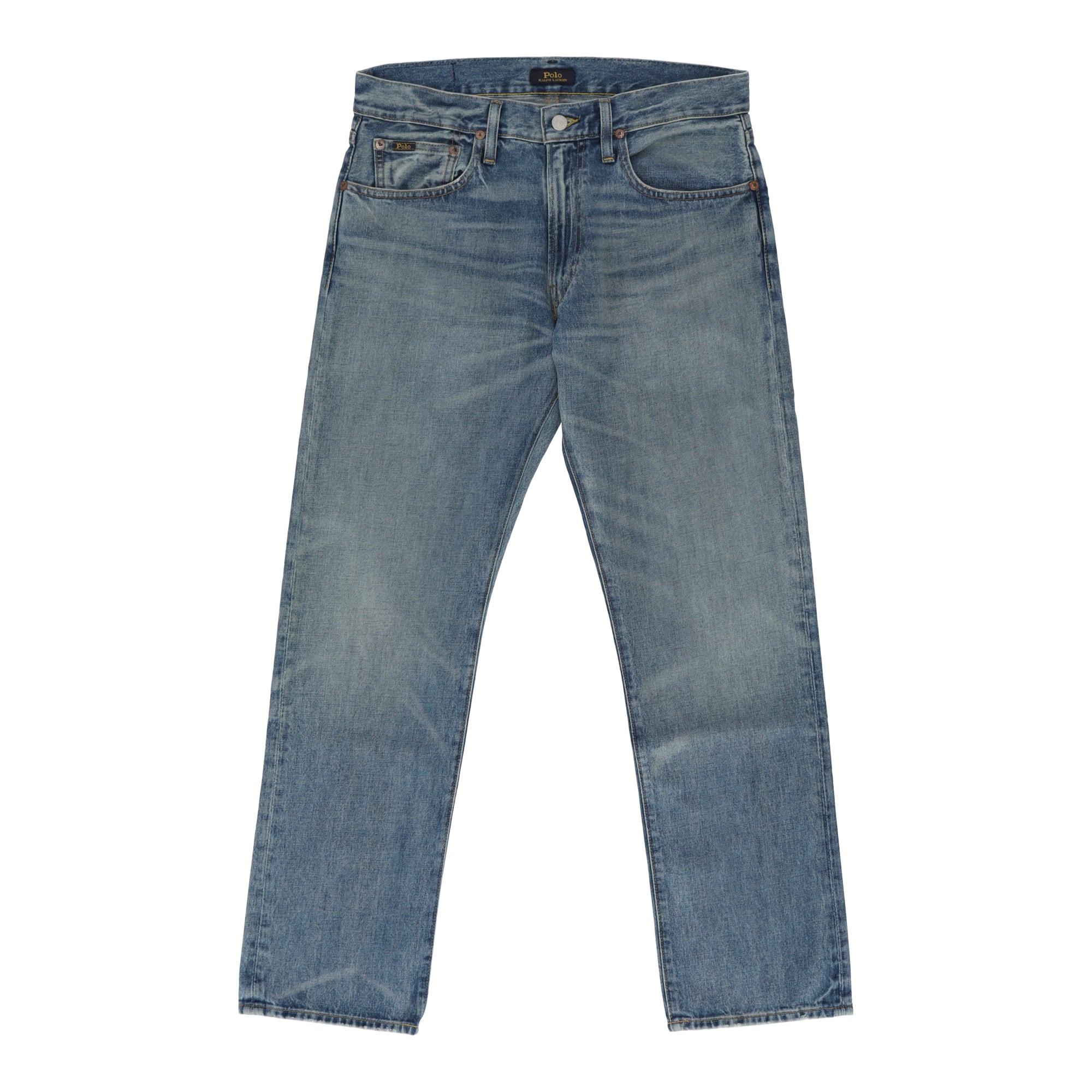 Hampton Straight Fit Rigid Denim Blue Jeans – WOODstack