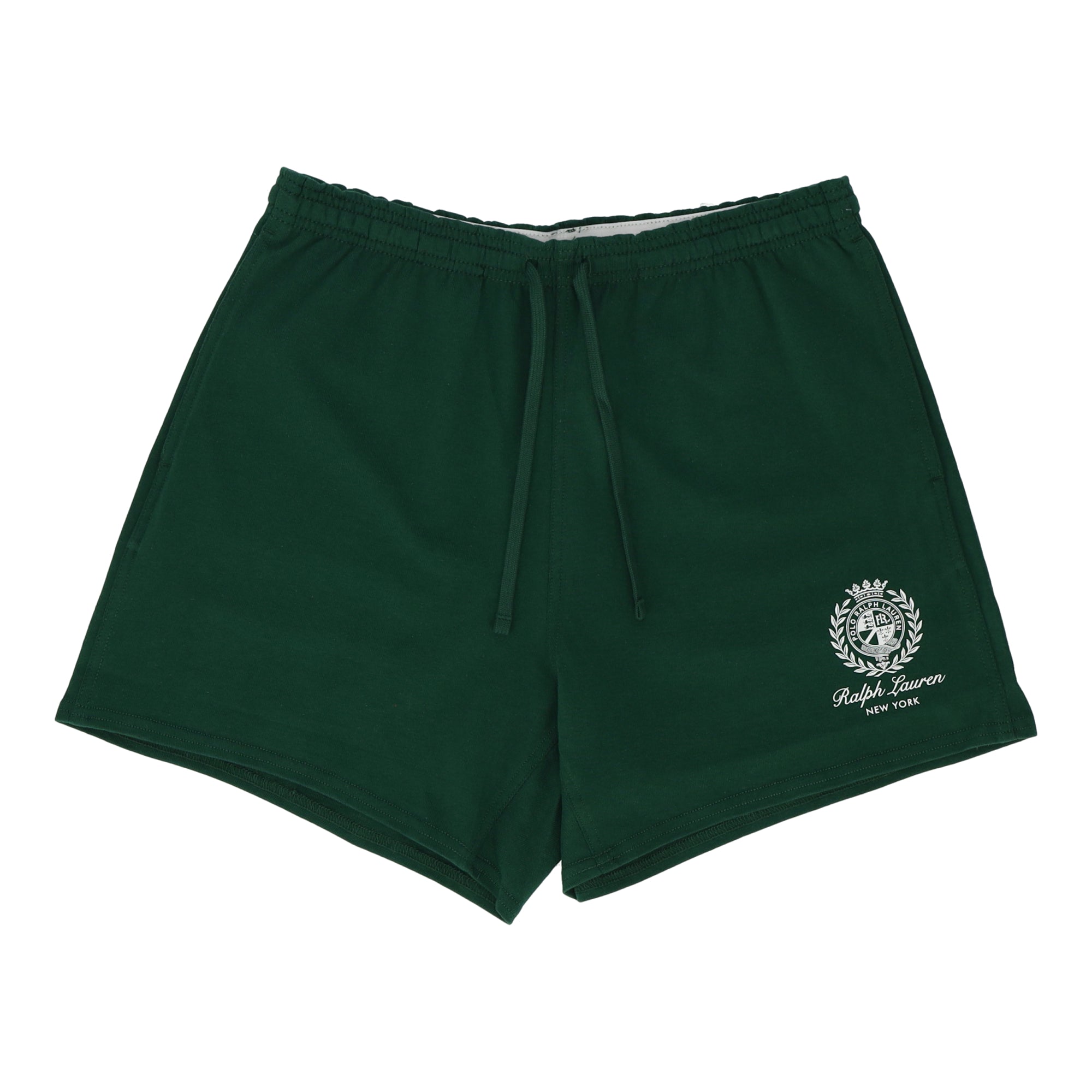 Relaxed Fit Jersey Graphic Green Shorts