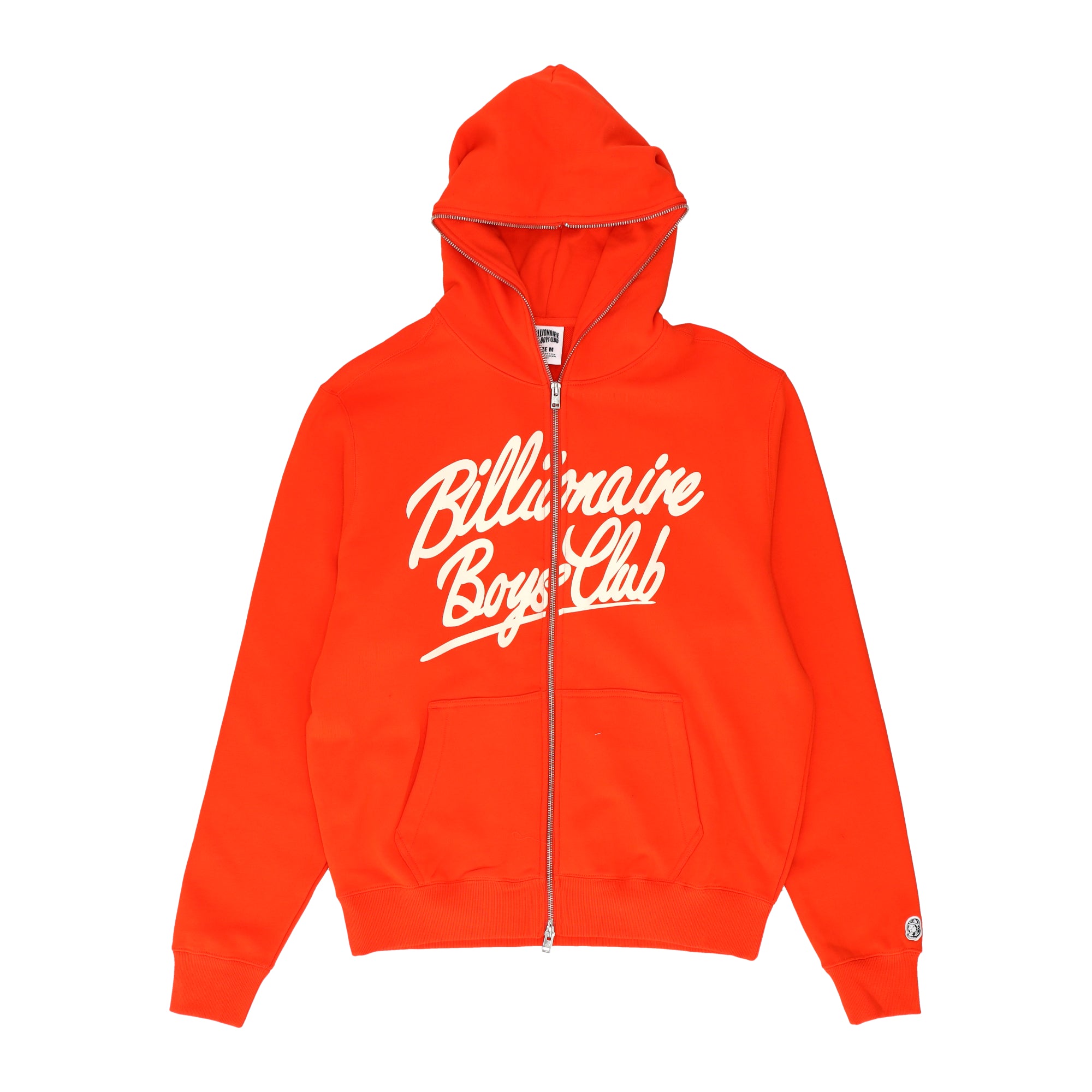 BB Script Orange Fullzip Hoodie
