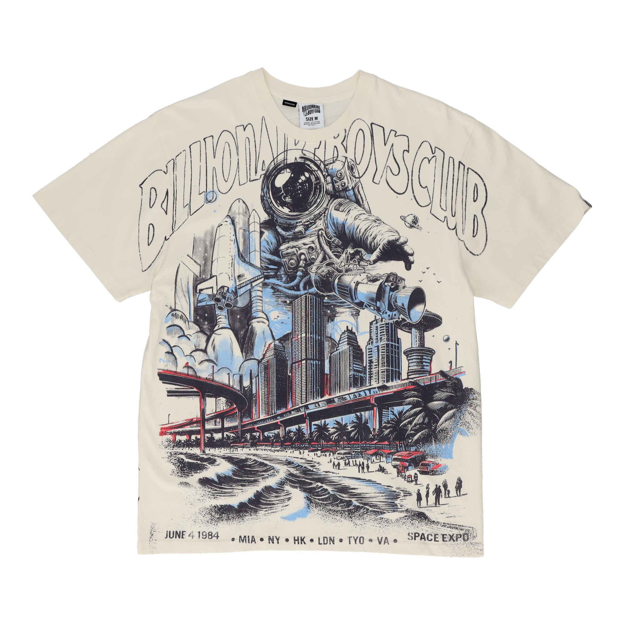Bb Space Expo Ss Knit Brown T-Shirt
