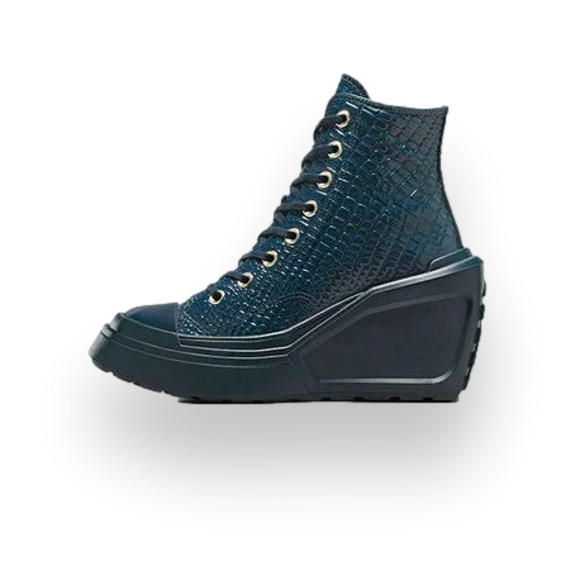 Chuck 70 De Luxe Wedge Platform Leather WOODstack