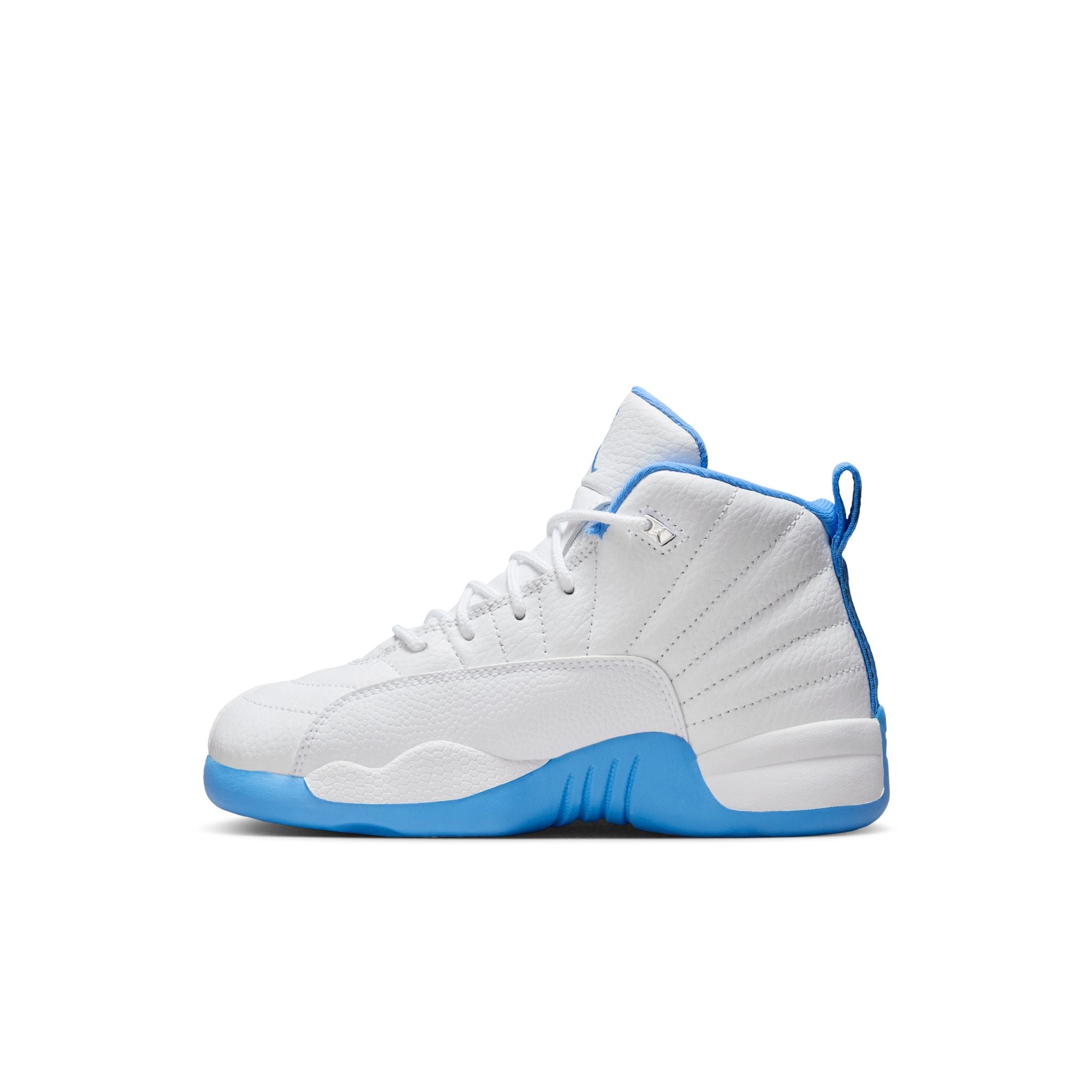 Jordan 12 Retro White and University Blue PS