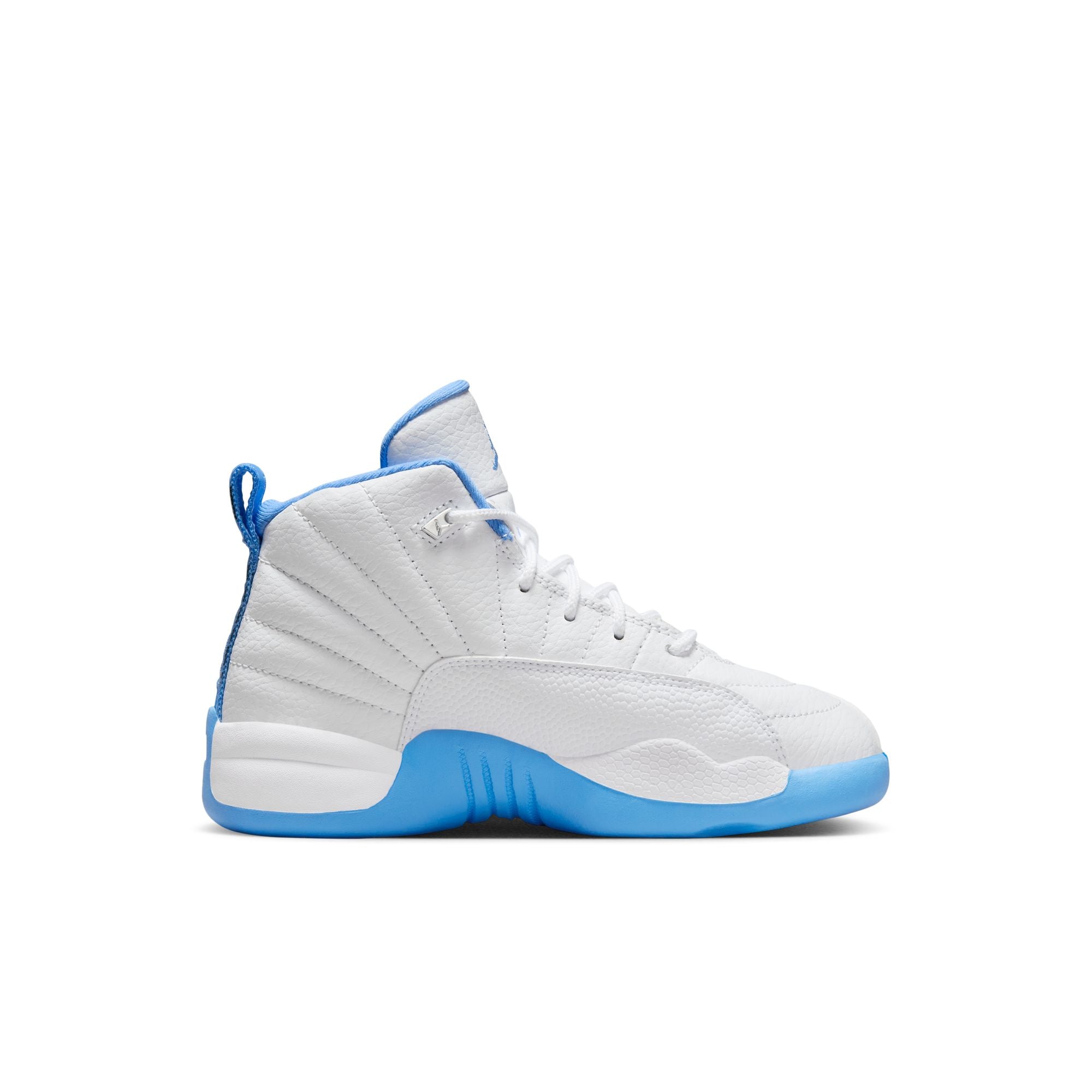 Jordan 12 Retro White and University Blue PS