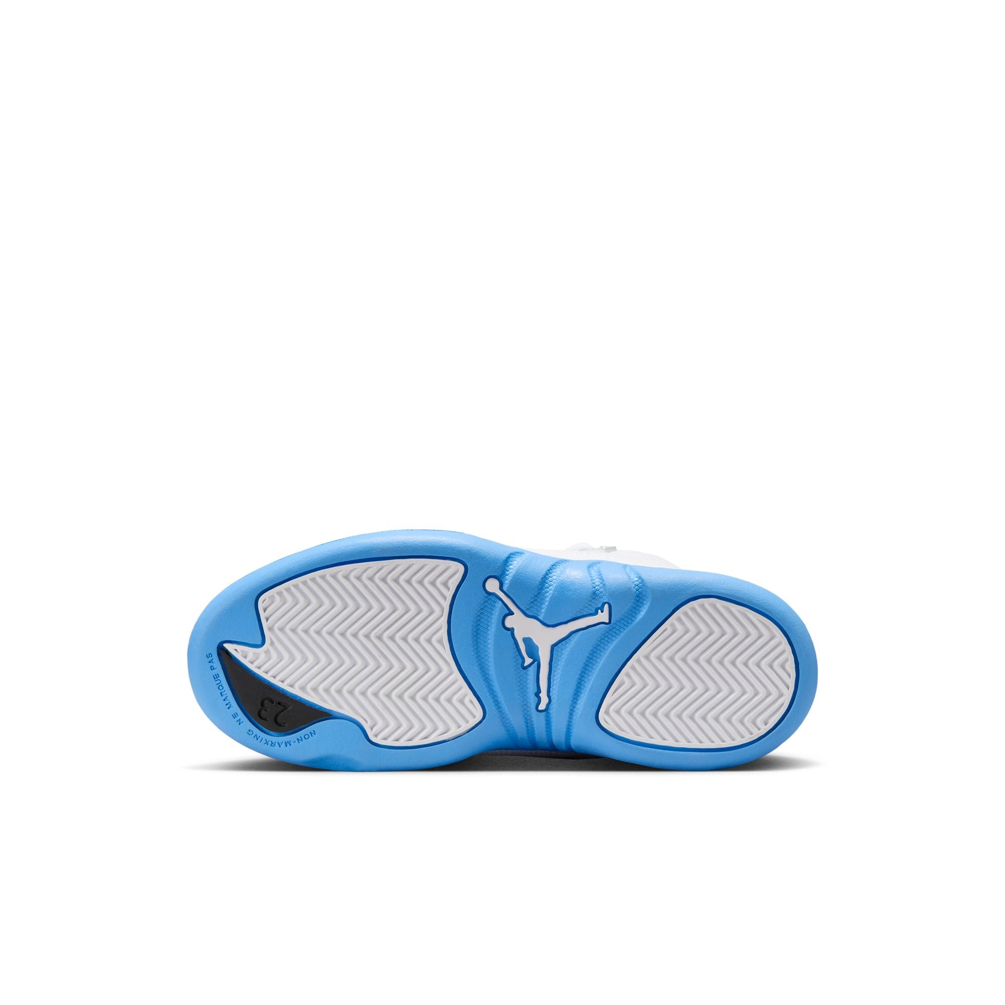 Jordan 12 Retro White and University Blue PS