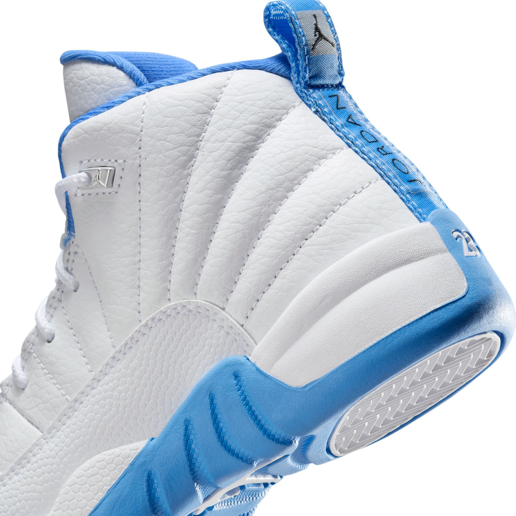 Jordan 12 Retro White and University Blue PS