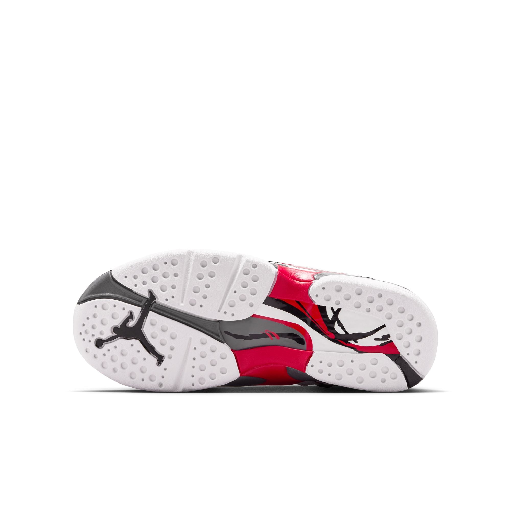 Air Jordan 8 Retro White and True Red GS