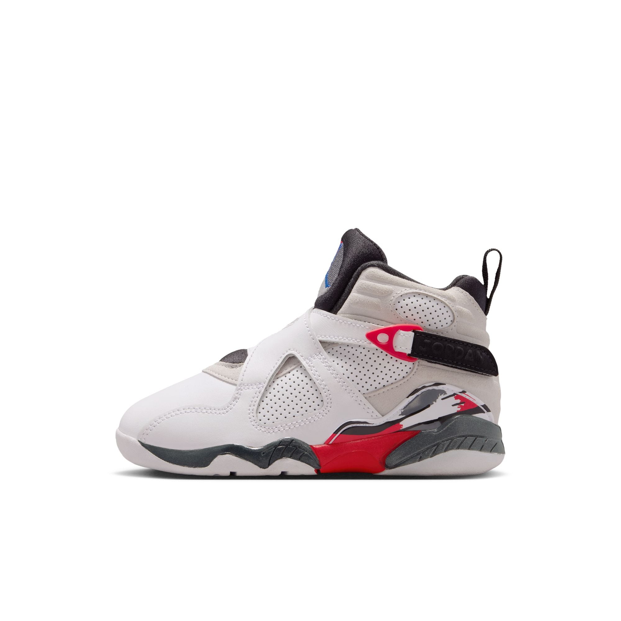 Air Jordan 8 Retro White and True Red PS