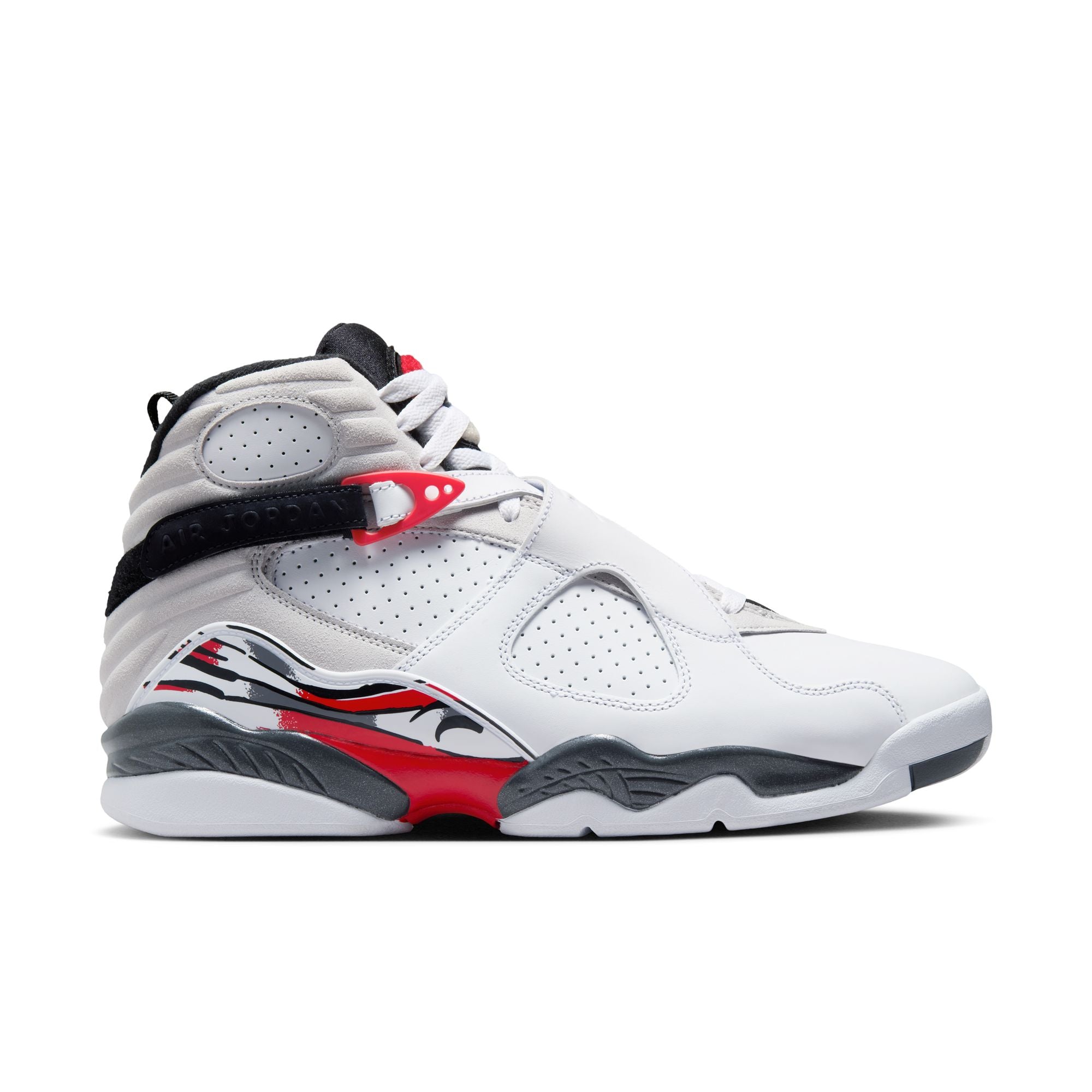 Air Jordan 8 Retro White and True Red