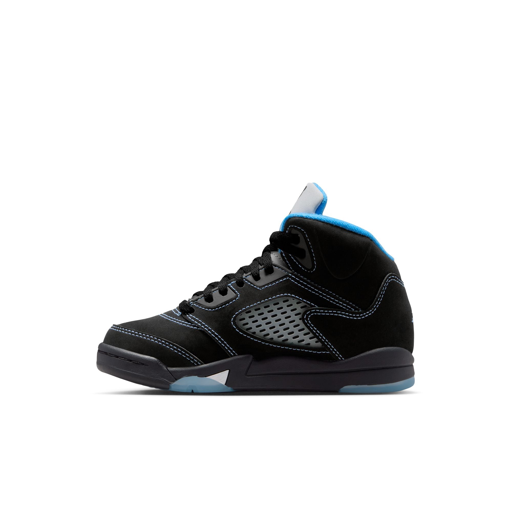 Jordan 5 Retro Black University Blue PS