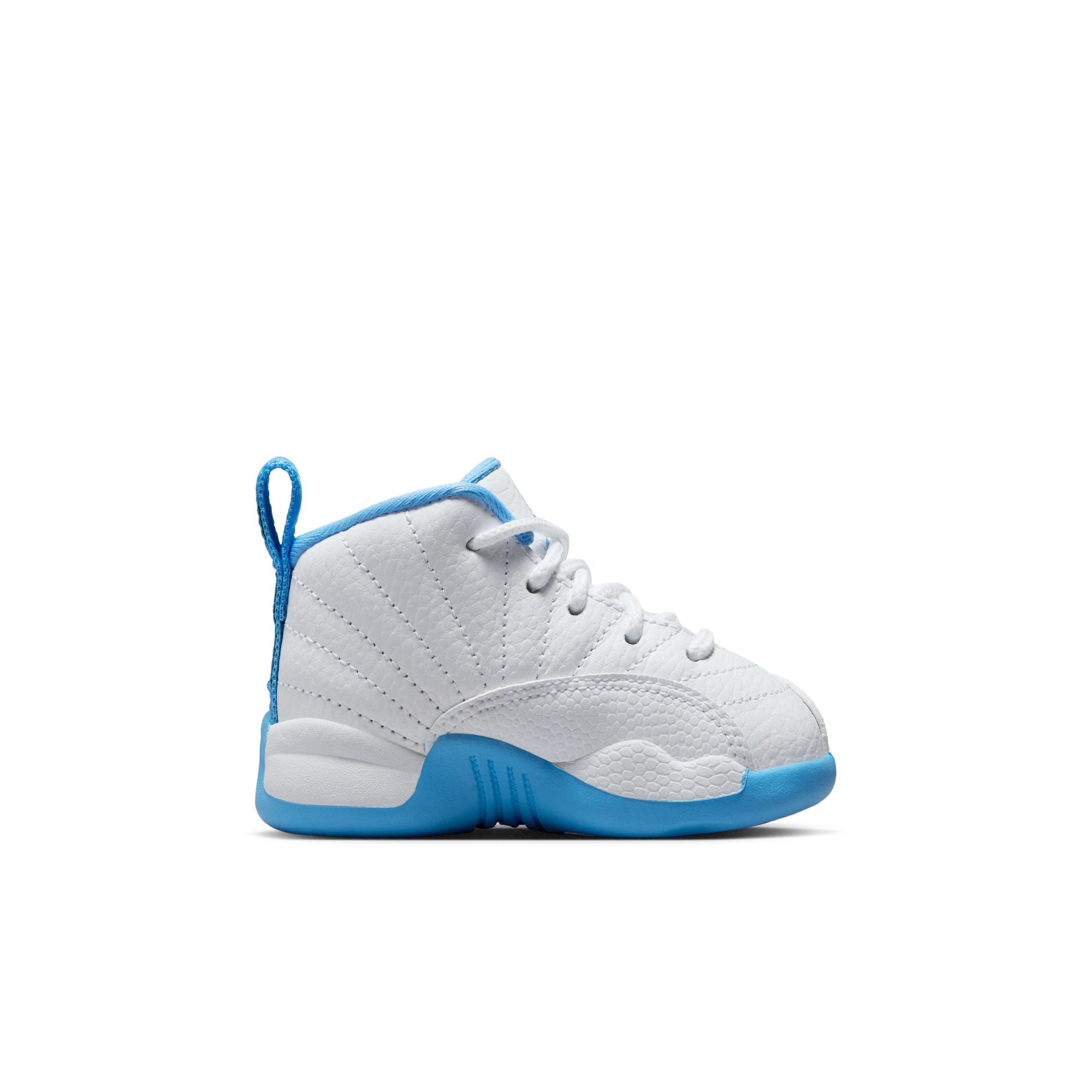 Jordan 12 Retro White and University Blue TD