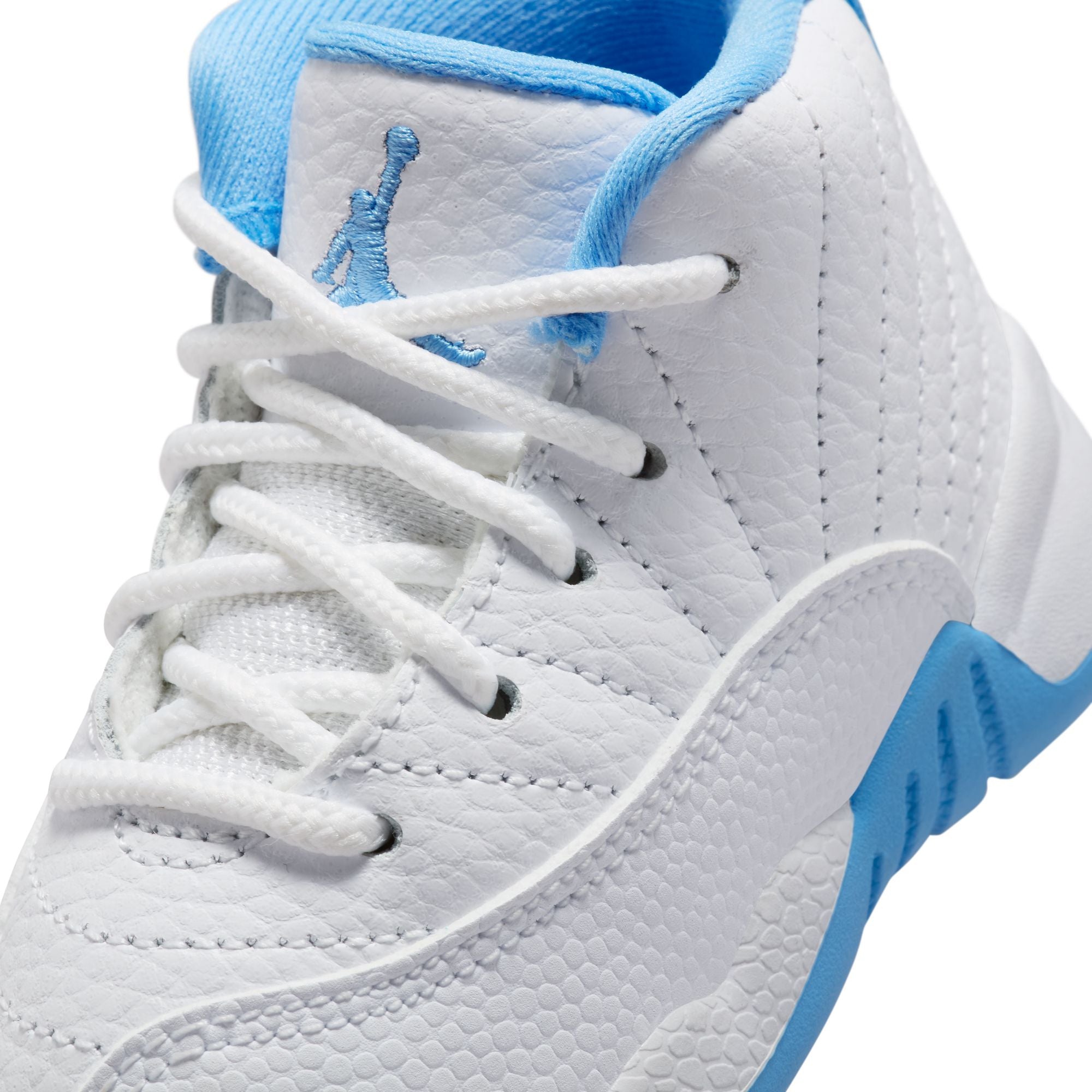Jordan 12 Retro White and University Blue TD