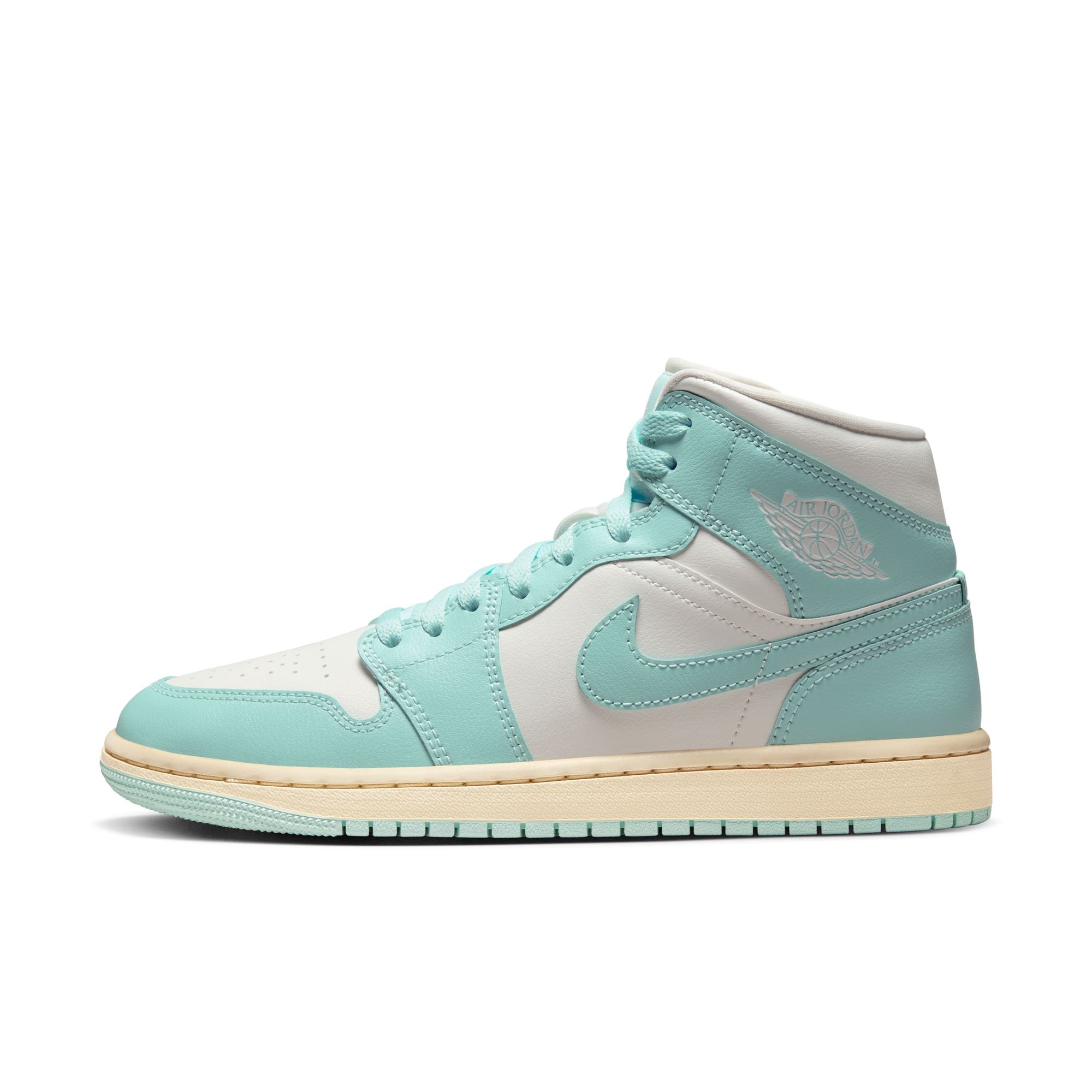 Jordan 1 Mid Light Dew WOODstack