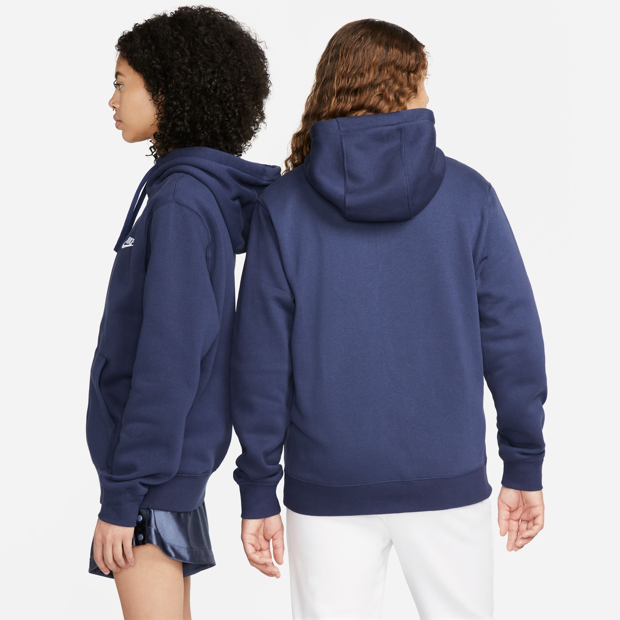 Club Fleece Blue Full Zip Hoodie