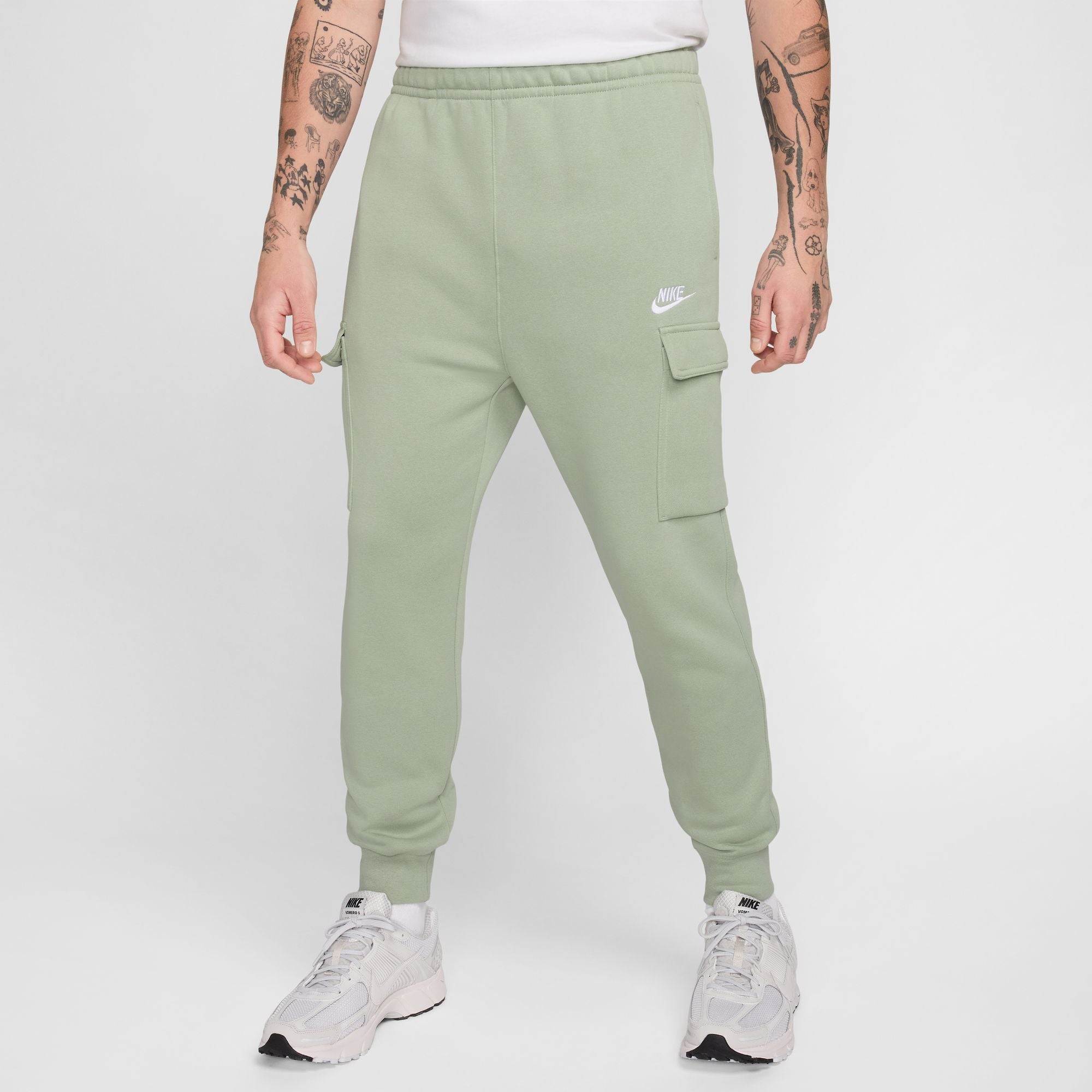CD3129-371-Men Nsw Club Fleece Cargo Pants