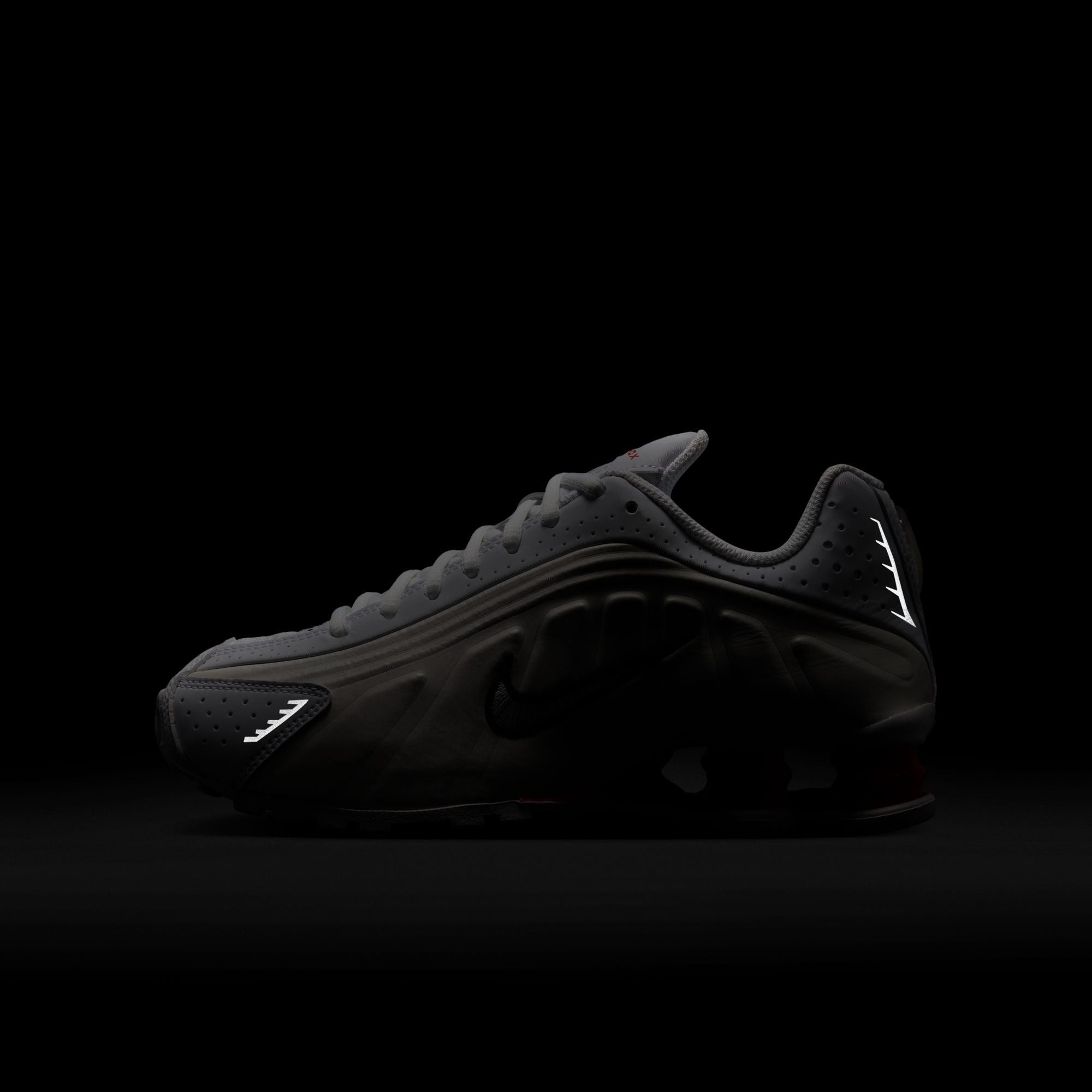Shox R4 White Phantom Picante Red GS