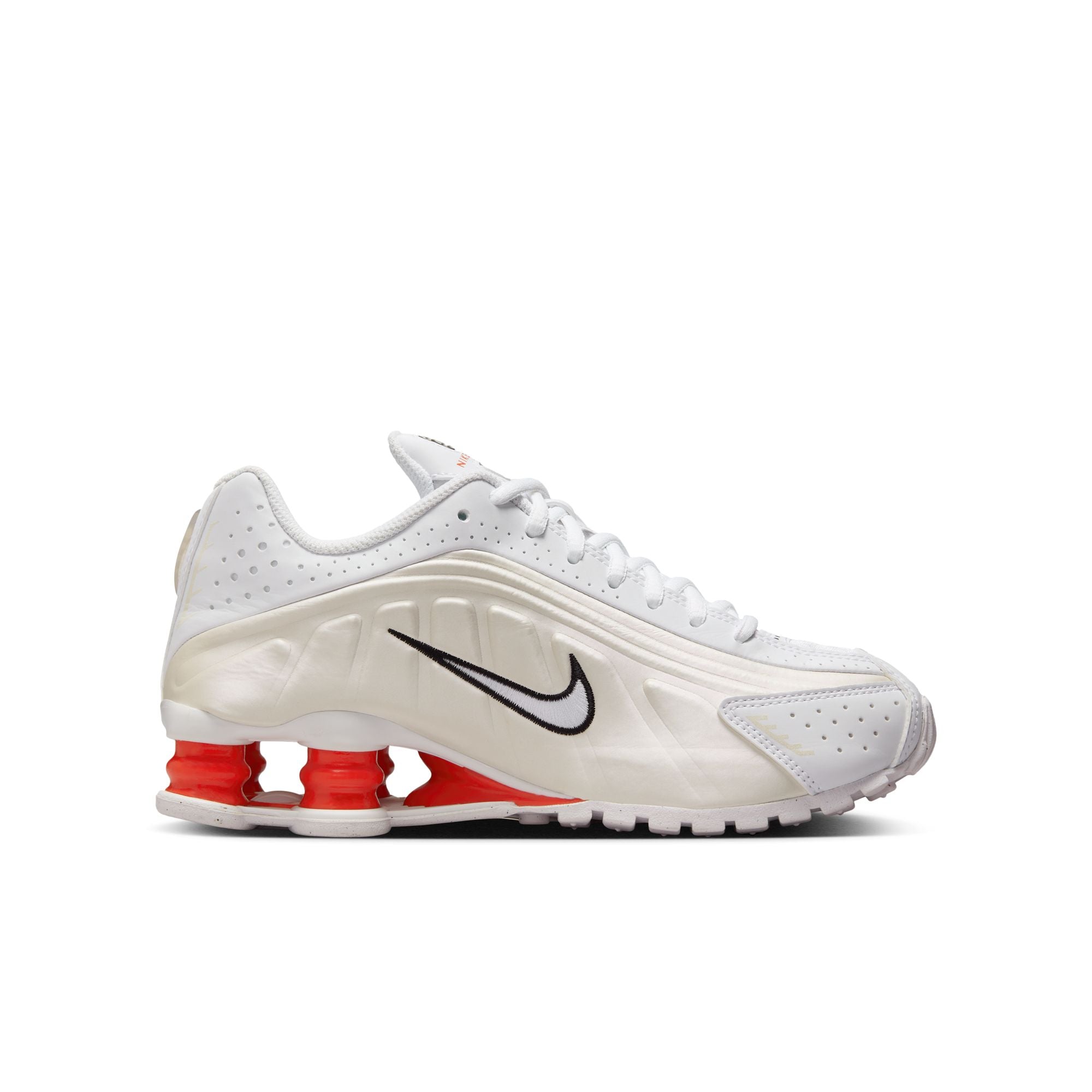 Shox R4 White Phantom Picante Red GS